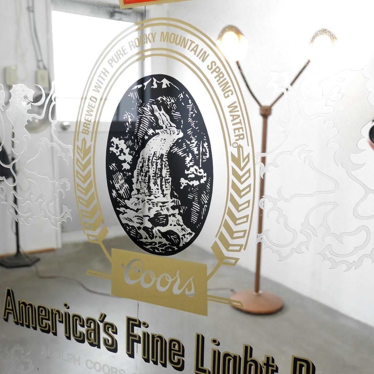 3829 アメリカ ヴィンテージ パブミラー Coors クアーズ - アメリカの