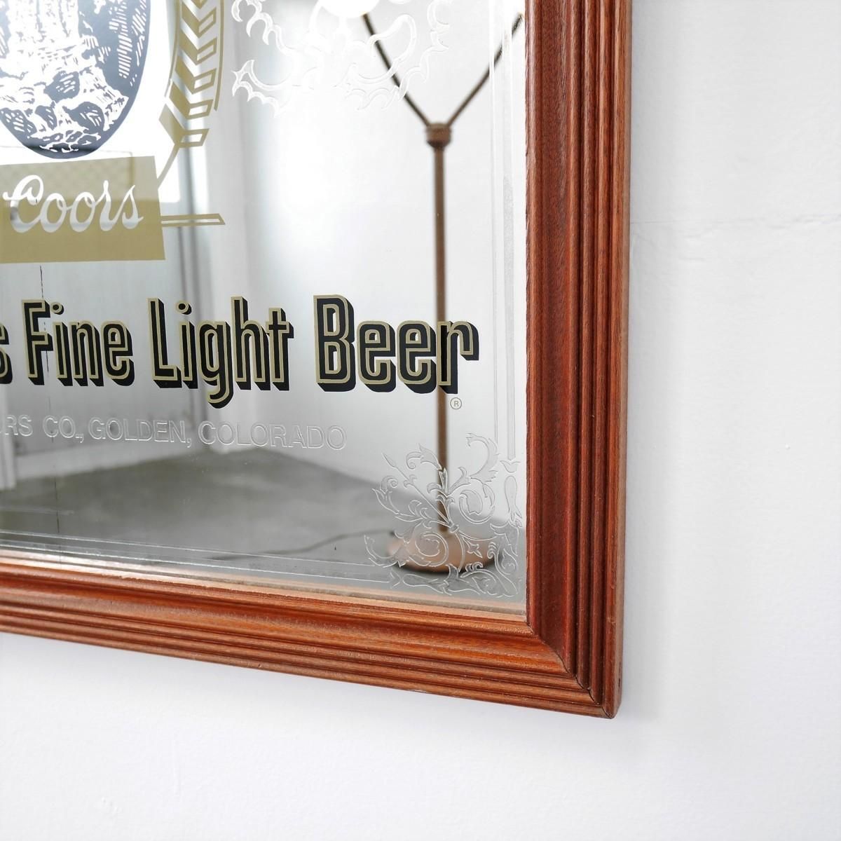 3829 アメリカ ヴィンテージ パブミラー Coors クアーズ - アメリカの