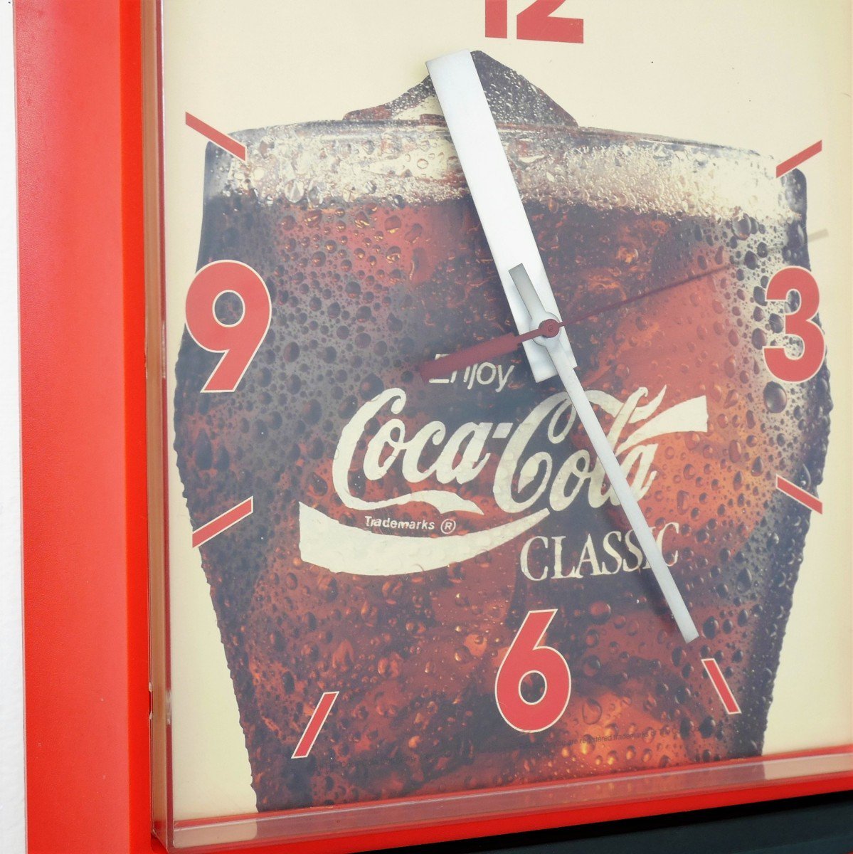 アメリカ ヴィンテージ 壁掛け時計 Coca Cola コカ・コーラ