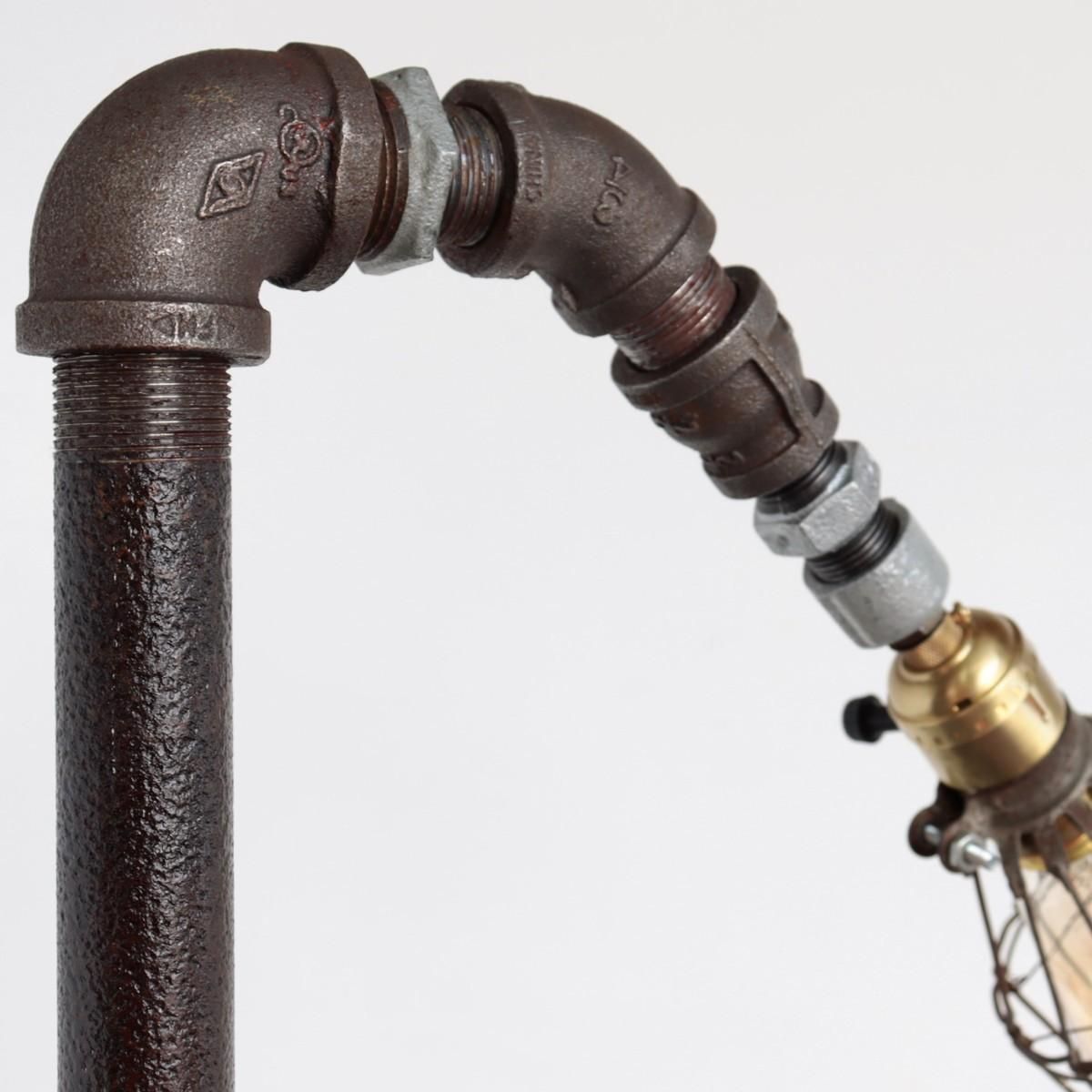 アメリカ ヴィンテージ 照明 スタンドライト フロアランプ パイプ