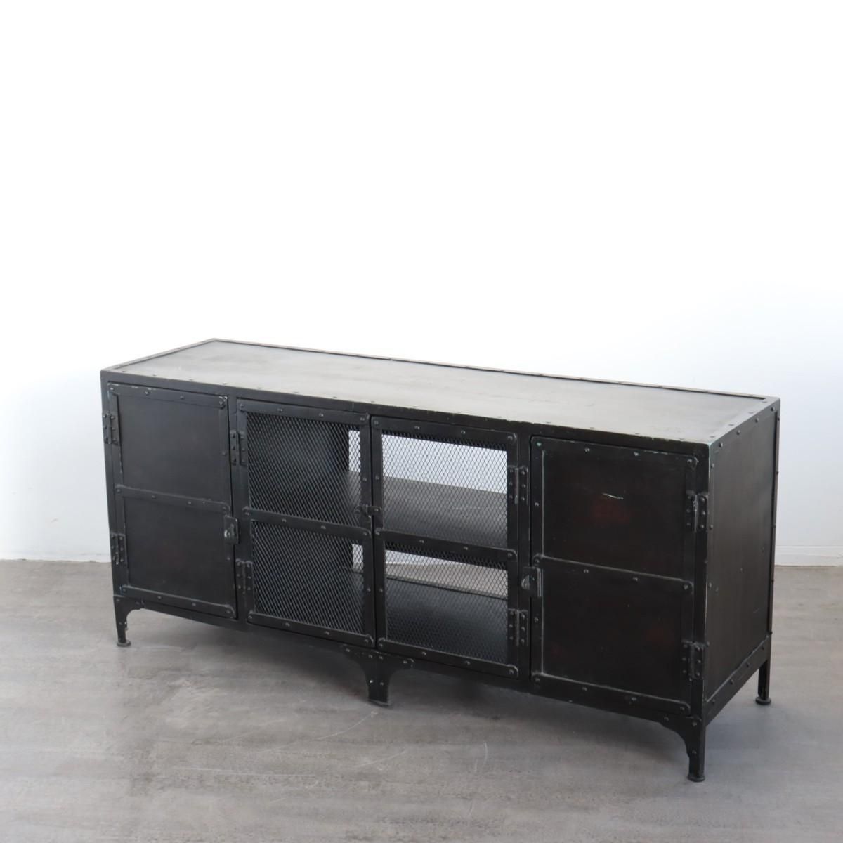 4032 アメリカ ヴィンテージ キャビネット サイドボード メタル