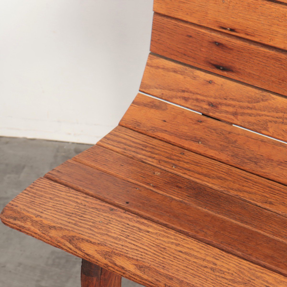 ベンチ 木製 長椅子 カフェ家具 アメリカ アンティーク ヴィンテージ 
