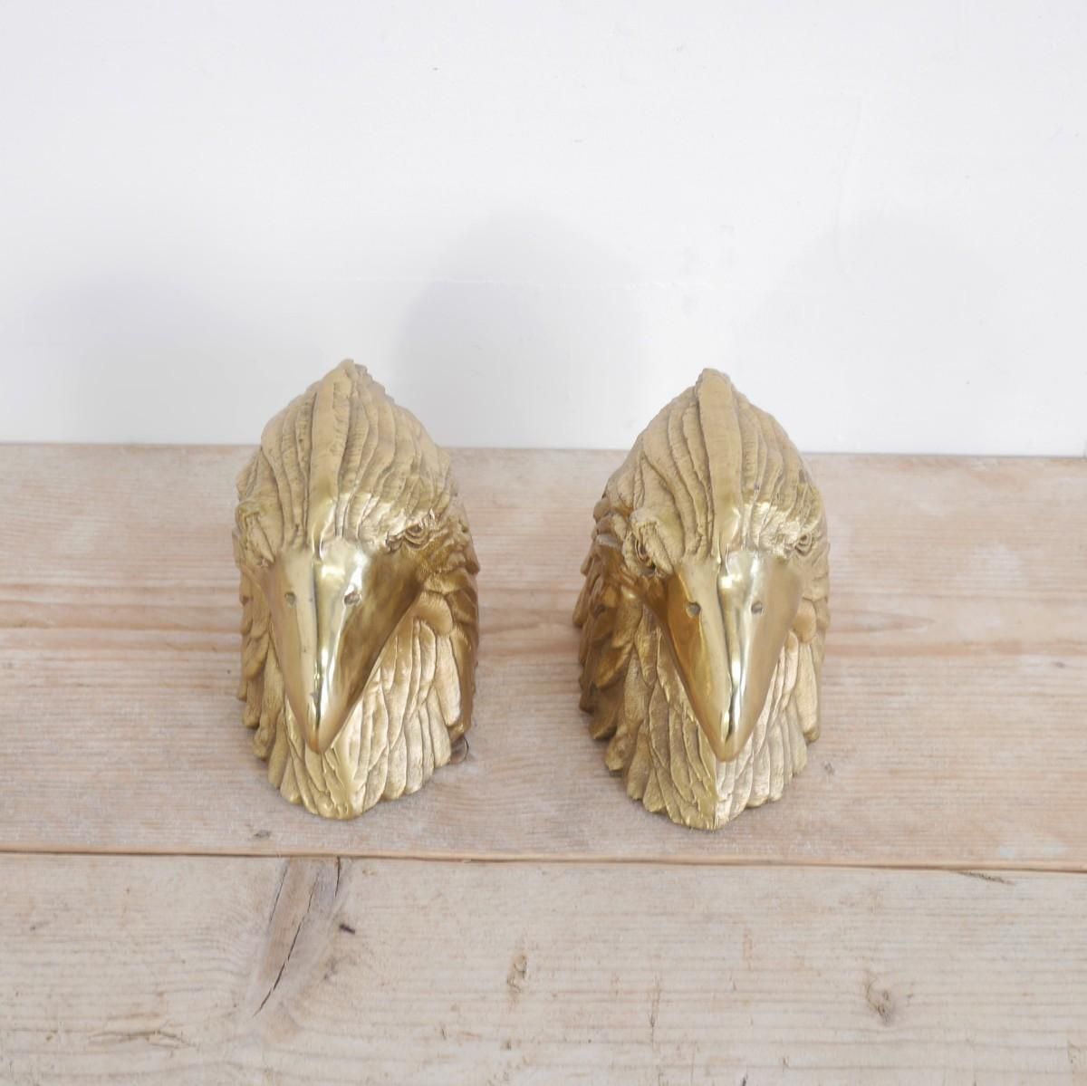 アンティーク ビンテージ イーグル ブックエンド アメリカ 雑貨