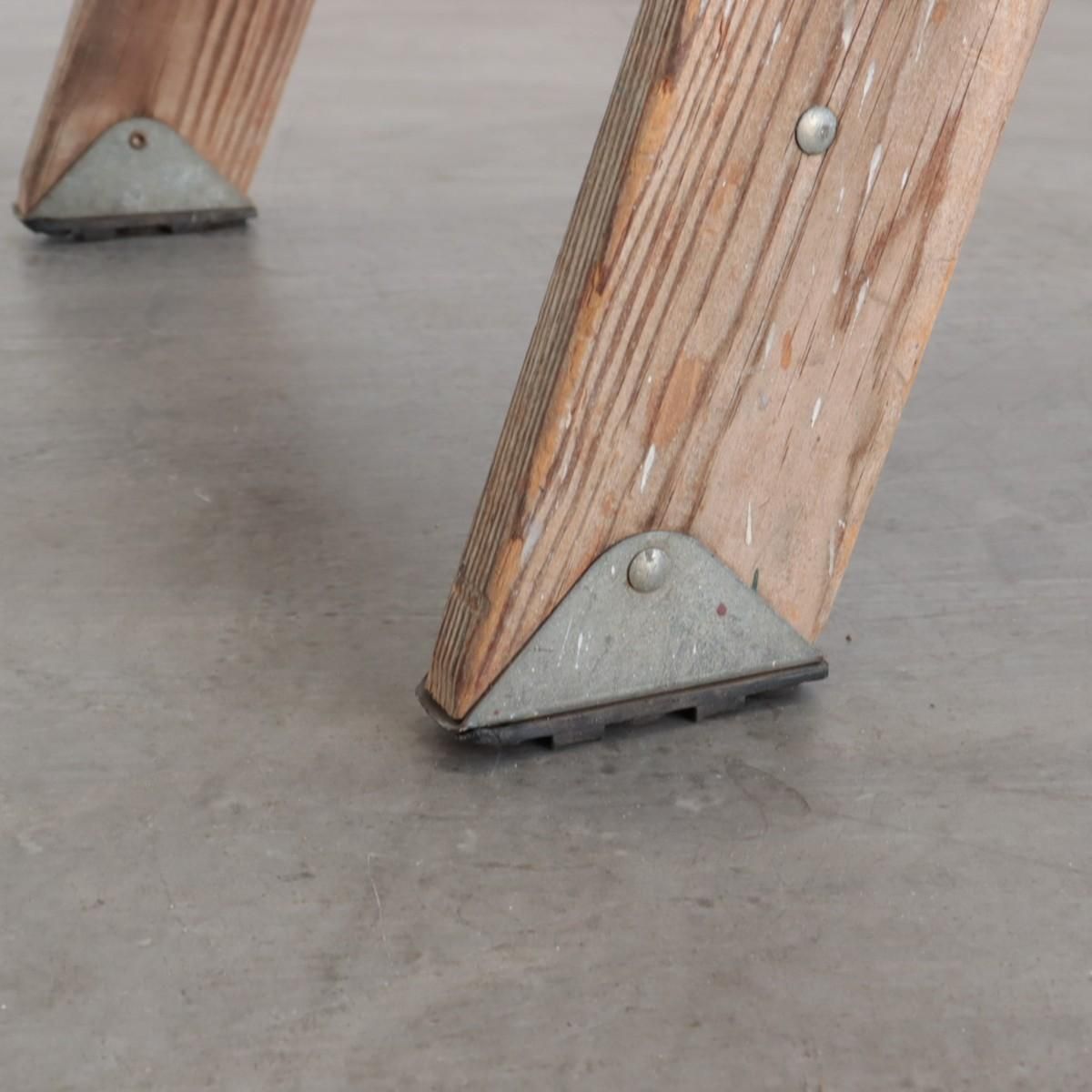 アメリカ ヴィンテージ 木製 脚立 アメリカ ヴィンテージ 脚立 木製ラダー stepladder 店舗什器