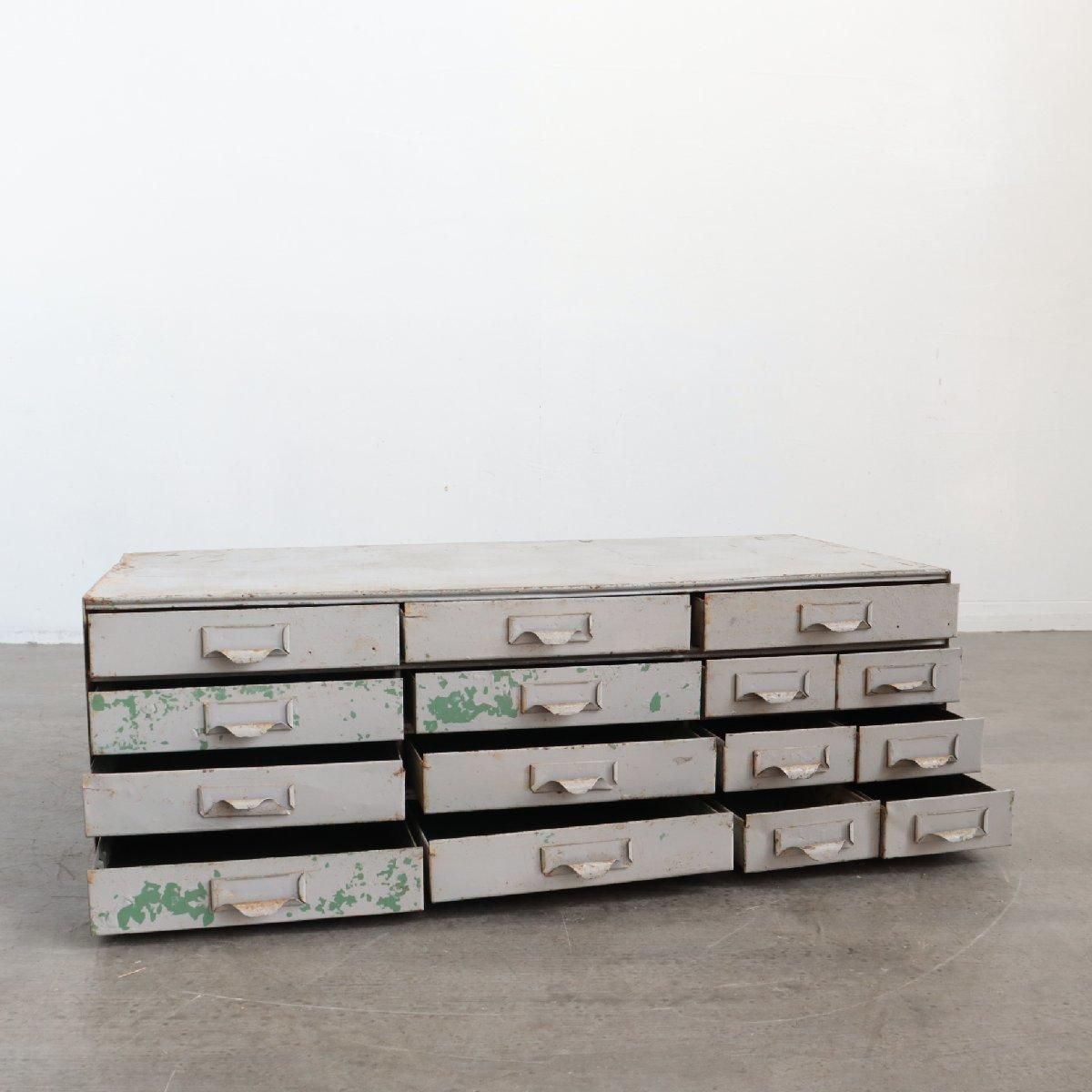 アメリカ ヴィンテージ パーツキャビネット 工具入れ 部品ケース