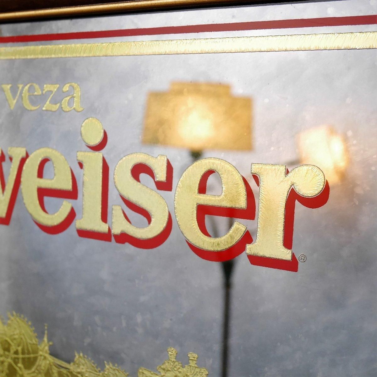 4600 アメリカ ヴィンテージ パブミラー Budweiser バドワイザー 4600 アメリカ ヴィンテージ パブミラー Budweiser バドワイザー