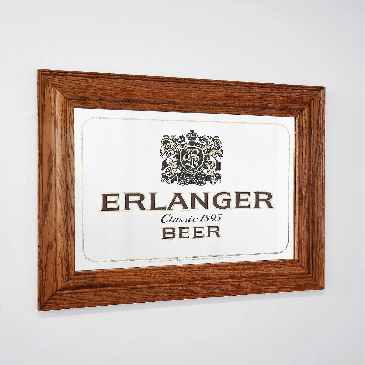 4602 アメリカ ヴィンテージ パブミラー ERLANGER BEER ビール 4602 アメリカ ヴィンテージ パブミラー ERLANGER BEER ビール
