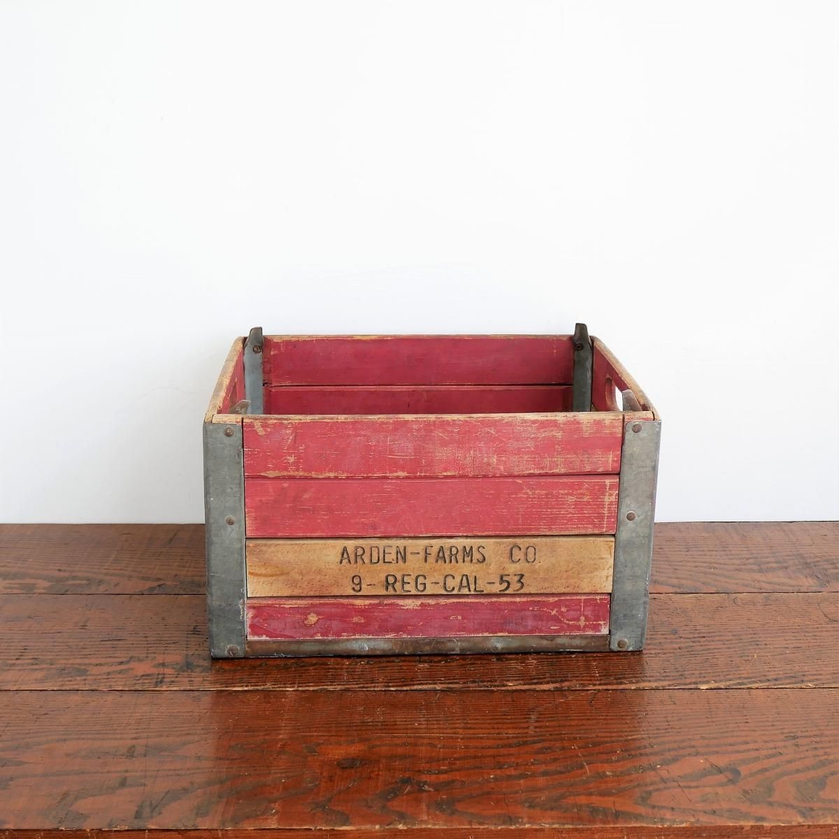 nomagine _bakerさま専用　1950年代　アメリカ　ミルククレート nomagine _bakerさま専用 1950年代 アメリカ ミルククレート