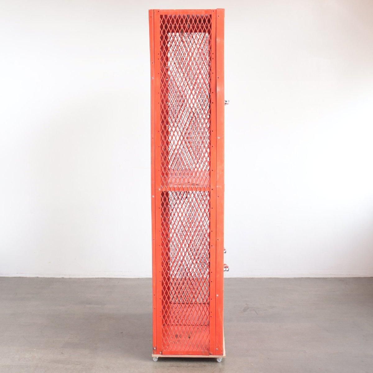 Lyon メッシュロッカー 6段 - オフィス家具