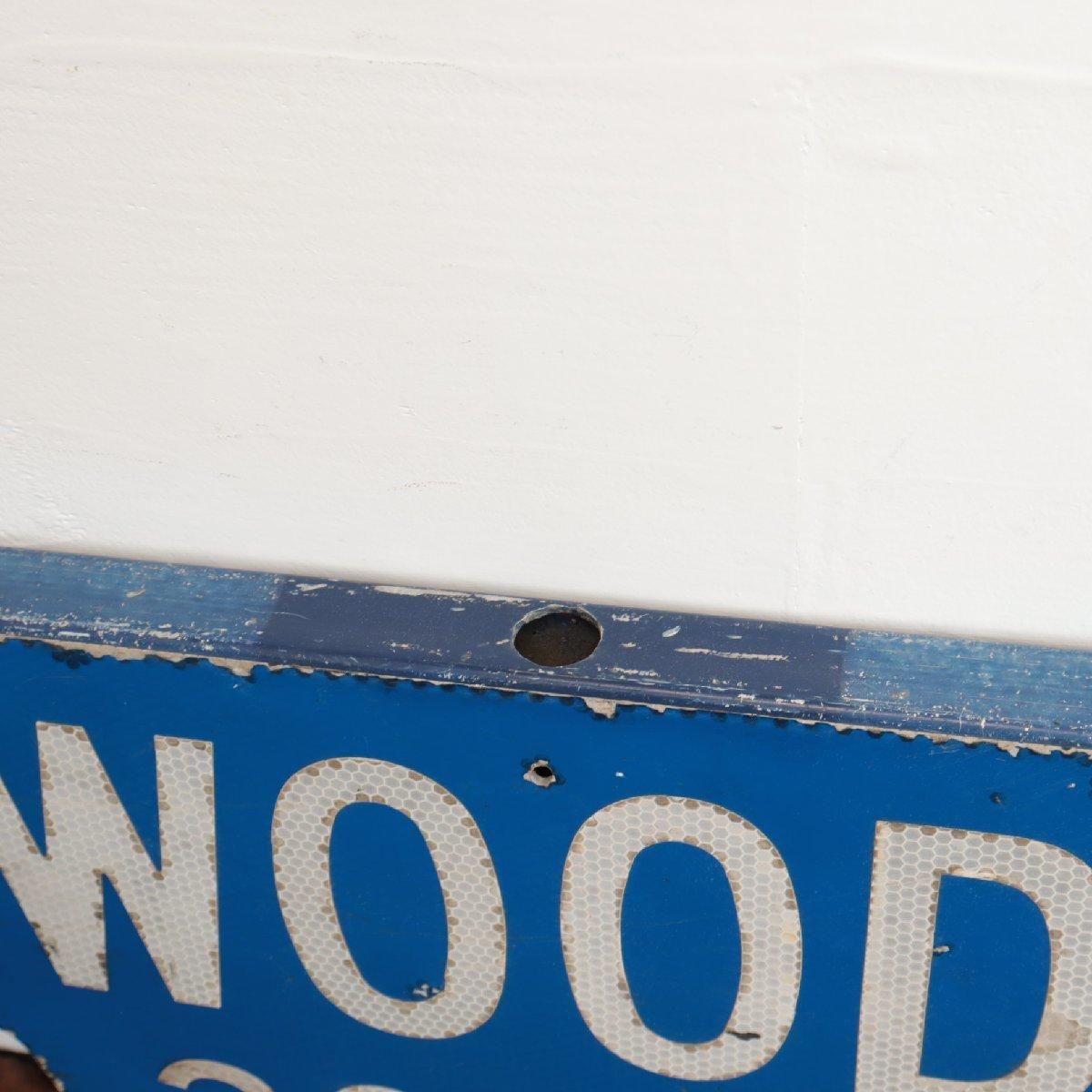 アメリカ ヴィンテージ ロードサイン 看板 ストリートサイン