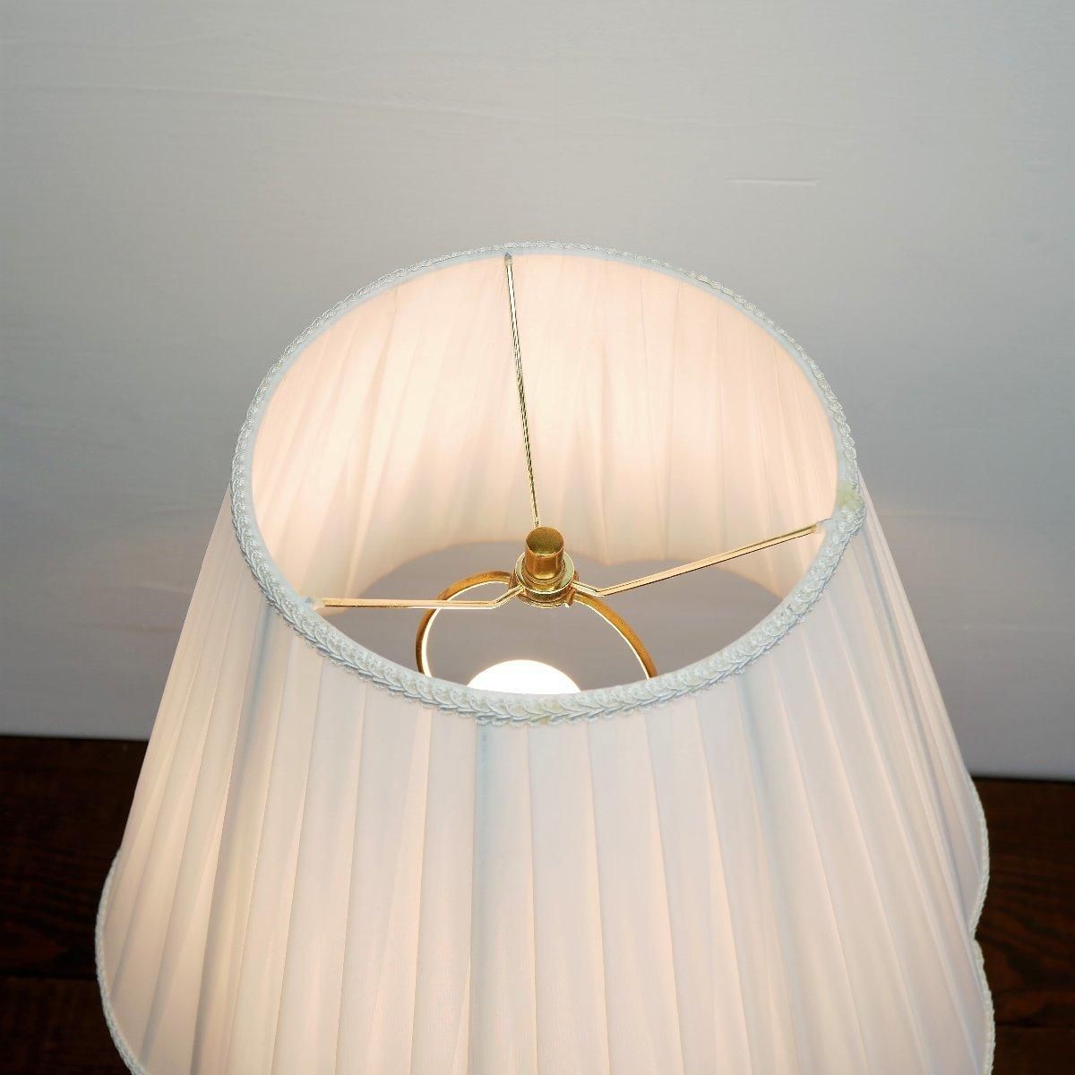 4869 アメリカ ヴィンテージ テーブルランプ 照明 クリアカットガラス