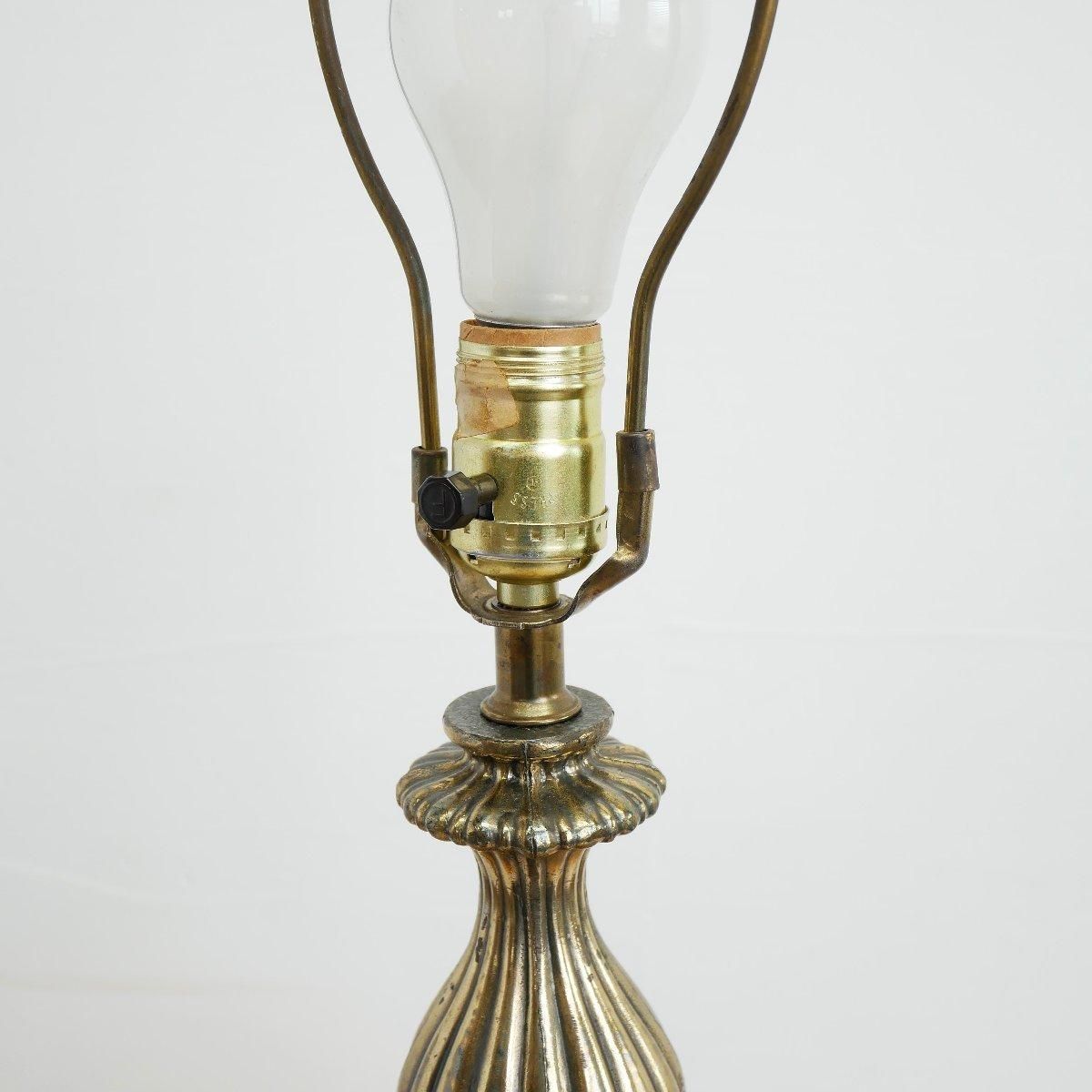 希少品！50's〜60's アメリカアンティーク卓上ランプ　USAヴィンテージ アメリカ 1950年～60年 ヴィンテージ テーブルランプ 照明