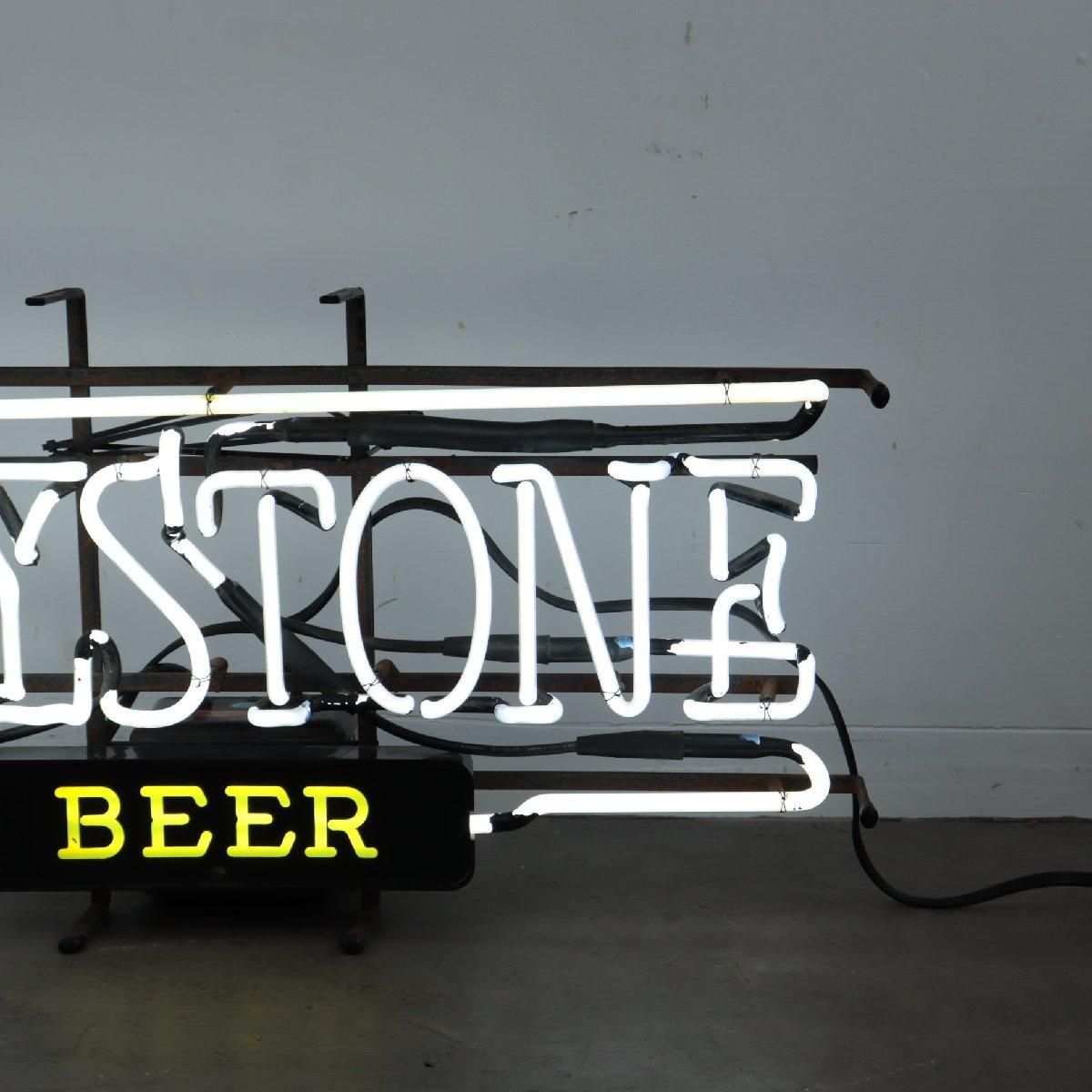 ヴィンテージ KEYSTONE ネオンサイン アメリカ ライト ビール ヴィンテージ KEYSTONE ネオンサイン アメリカ ライト ビール