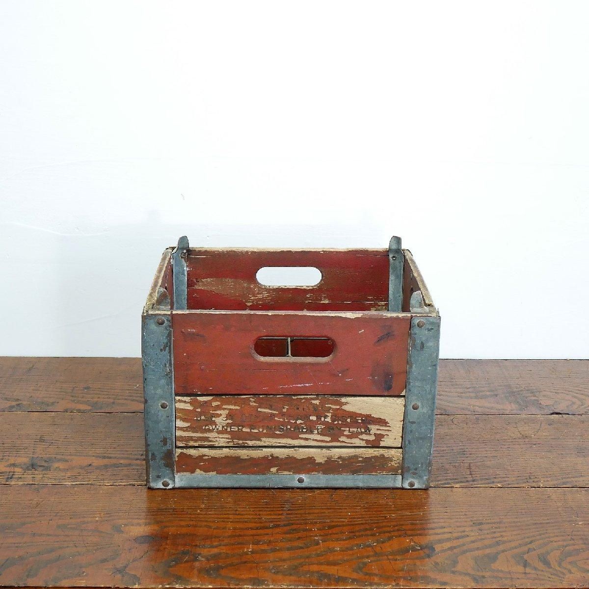 USAヴィンテージ木箱 VINTAGE ANTIQUE DIETZ WOODBOX ヴィンテージ アンティーク