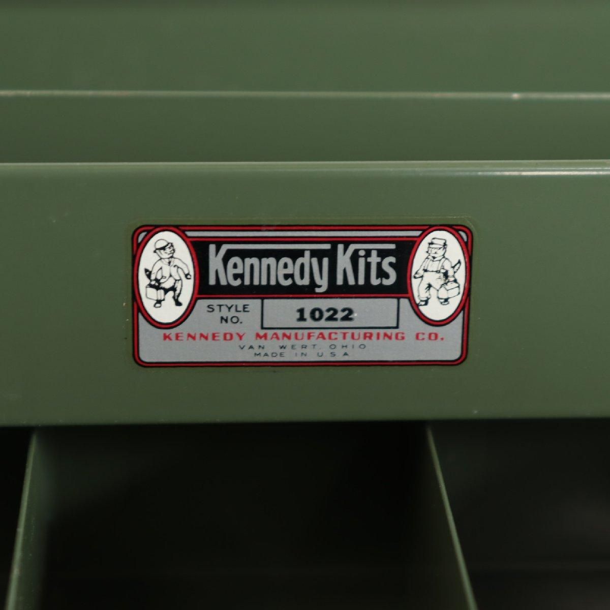 KENNEDY s s ヴィンテージ ツールボックス 工具入れ 収納 釣り具