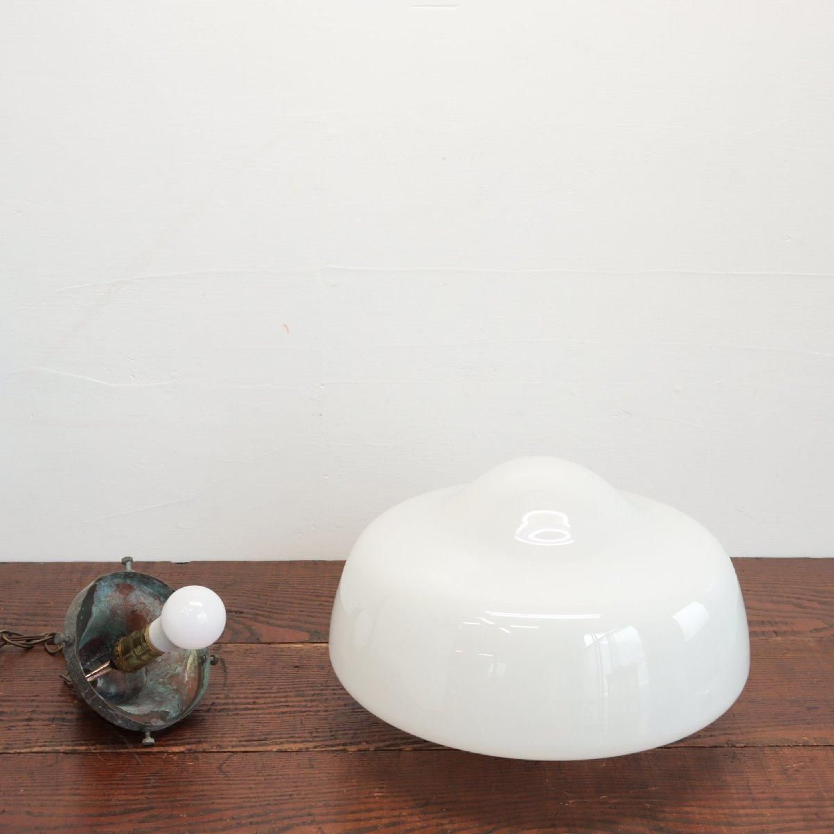 レトロ ガラス製 ミルクガラス ドロップ型 ペンダントライト 照明器具 リ レトロ ガラス製 ミルクガラス ドロップ型 ペンダントライト 照明器具