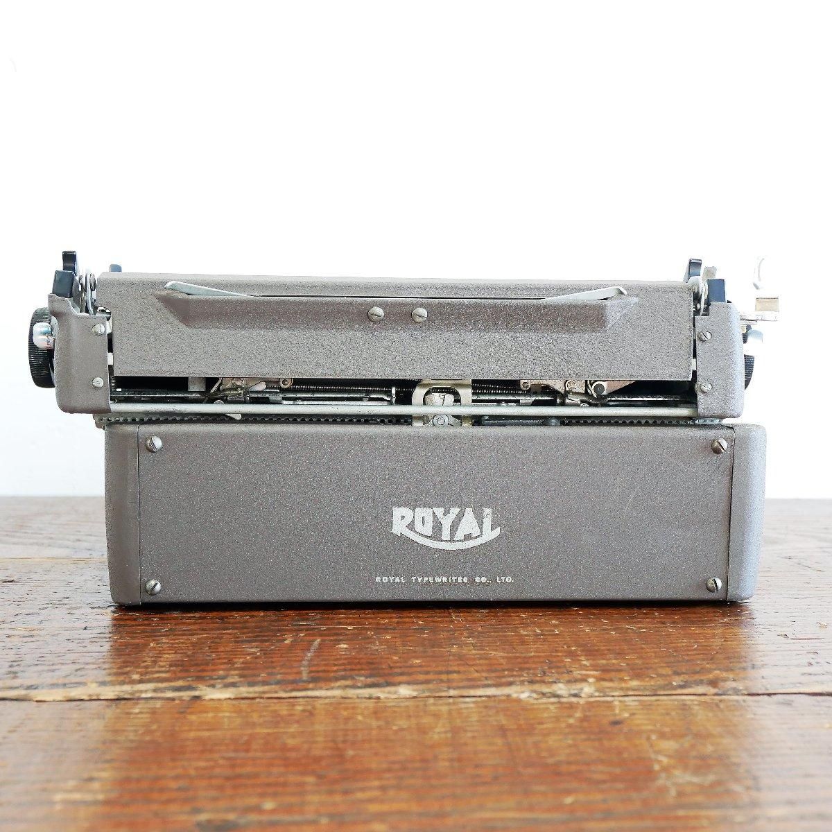 1950s アンティーク タイプライター ROYAL カンパニー グリーン