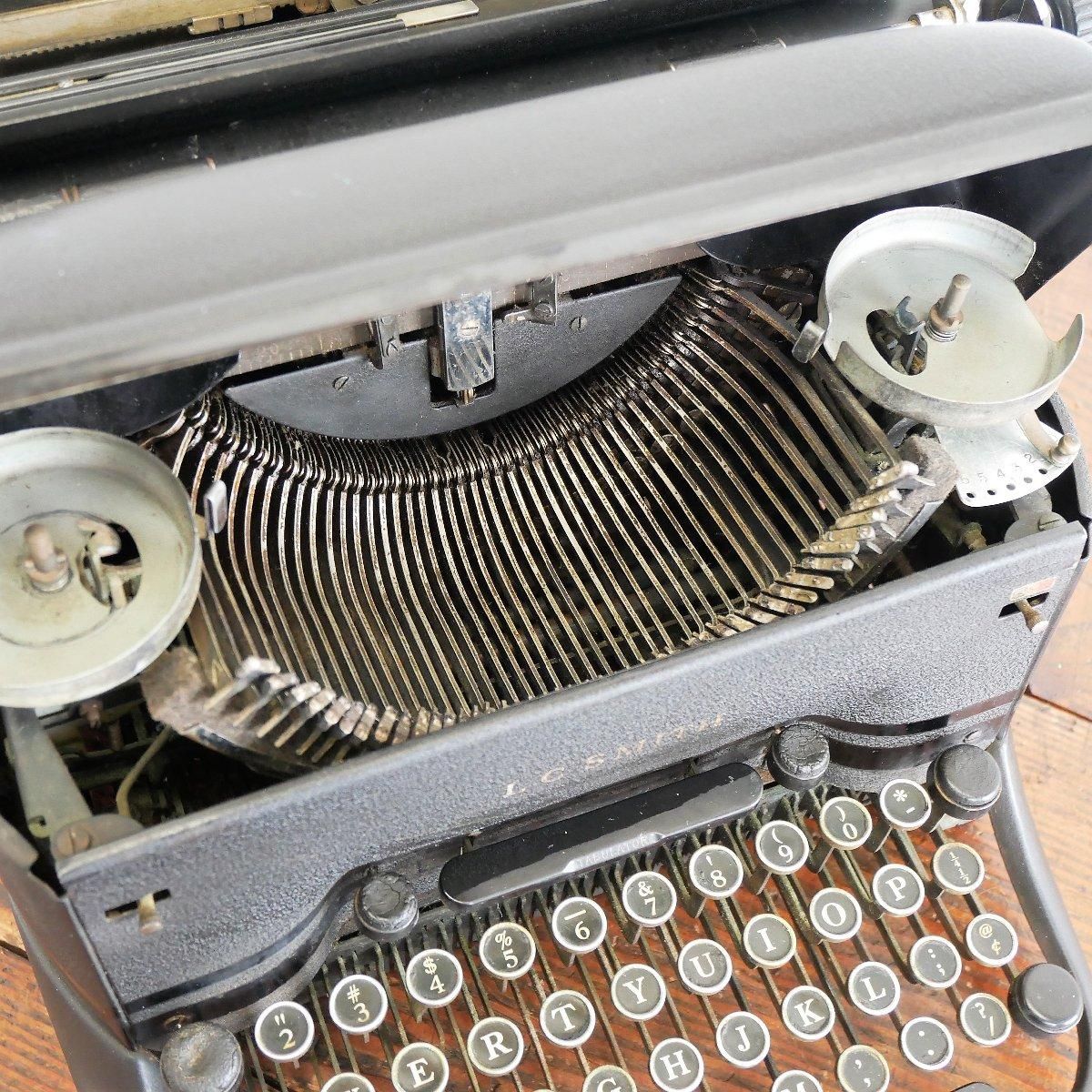 最安 1920sー1930s アンティーク コロナ スミス タイプライター タイプライター