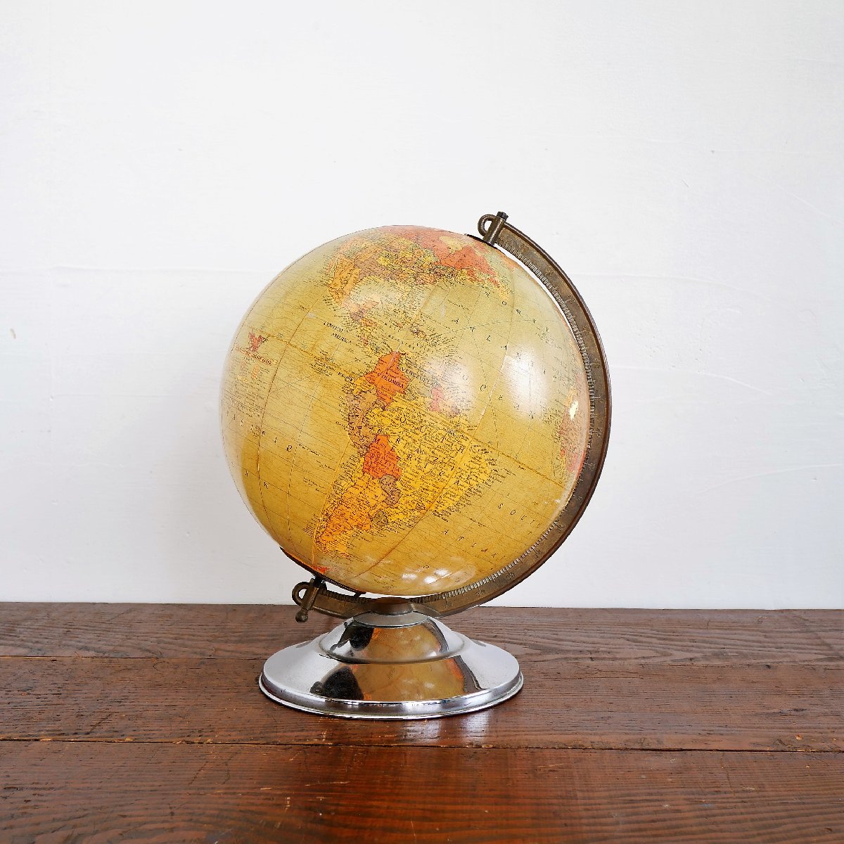 アンティーク地球儀 球径30cm