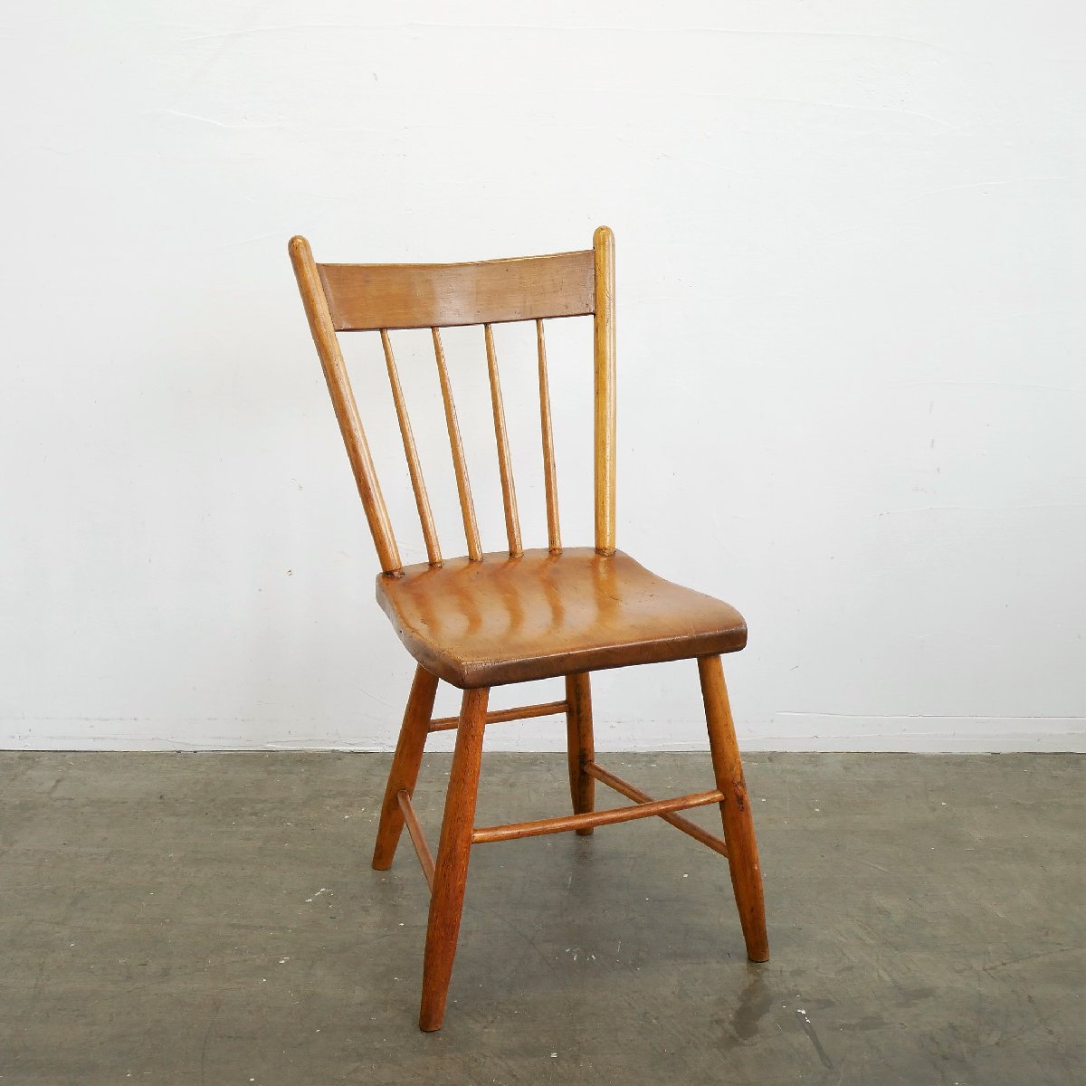 アメリカ アンティークチェア 木製 椅子 ショップ什器 ディスプレイ