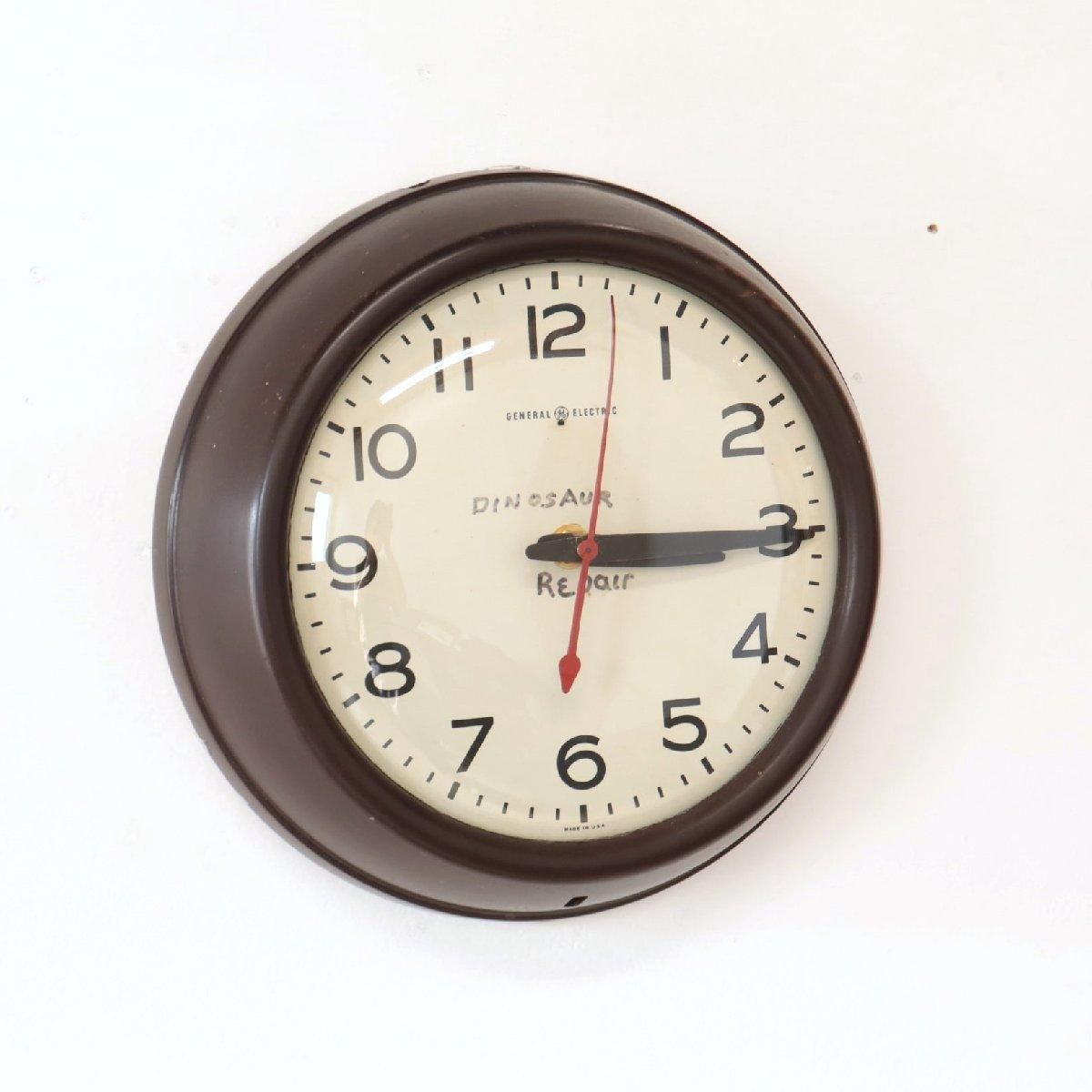 GENERAL ELECTRIC　 スクールクロック　壁掛け時計　ビンテージ GENERAL ELECTRIC 時計 スクールクロック ヴィンテージ アメリカ