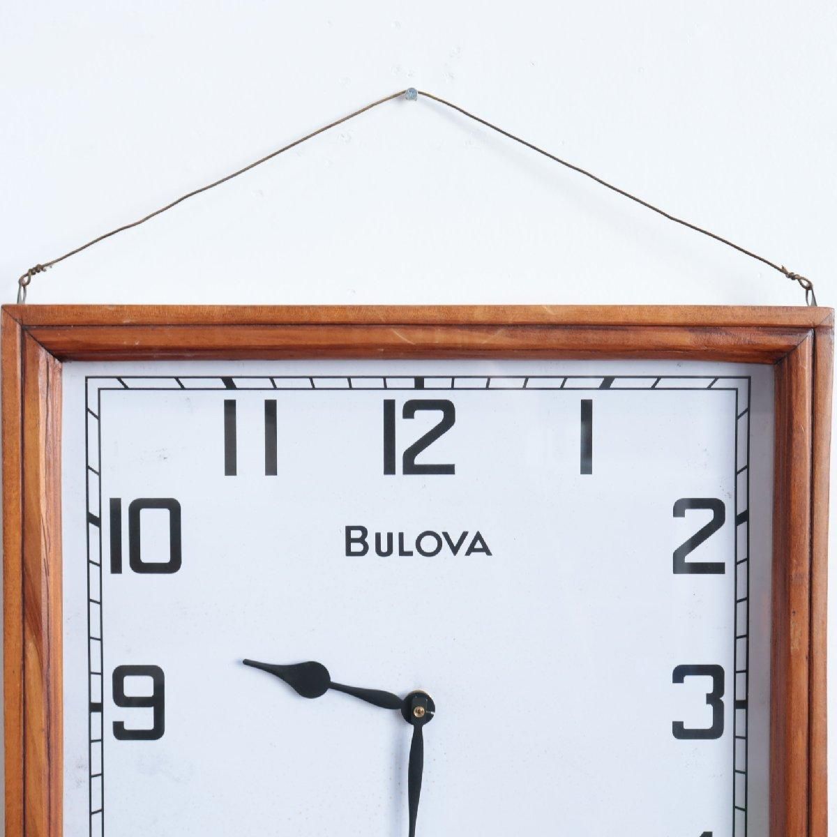 時計PAM パムブローバBULOVA アドバタイジングビンテージ 壁