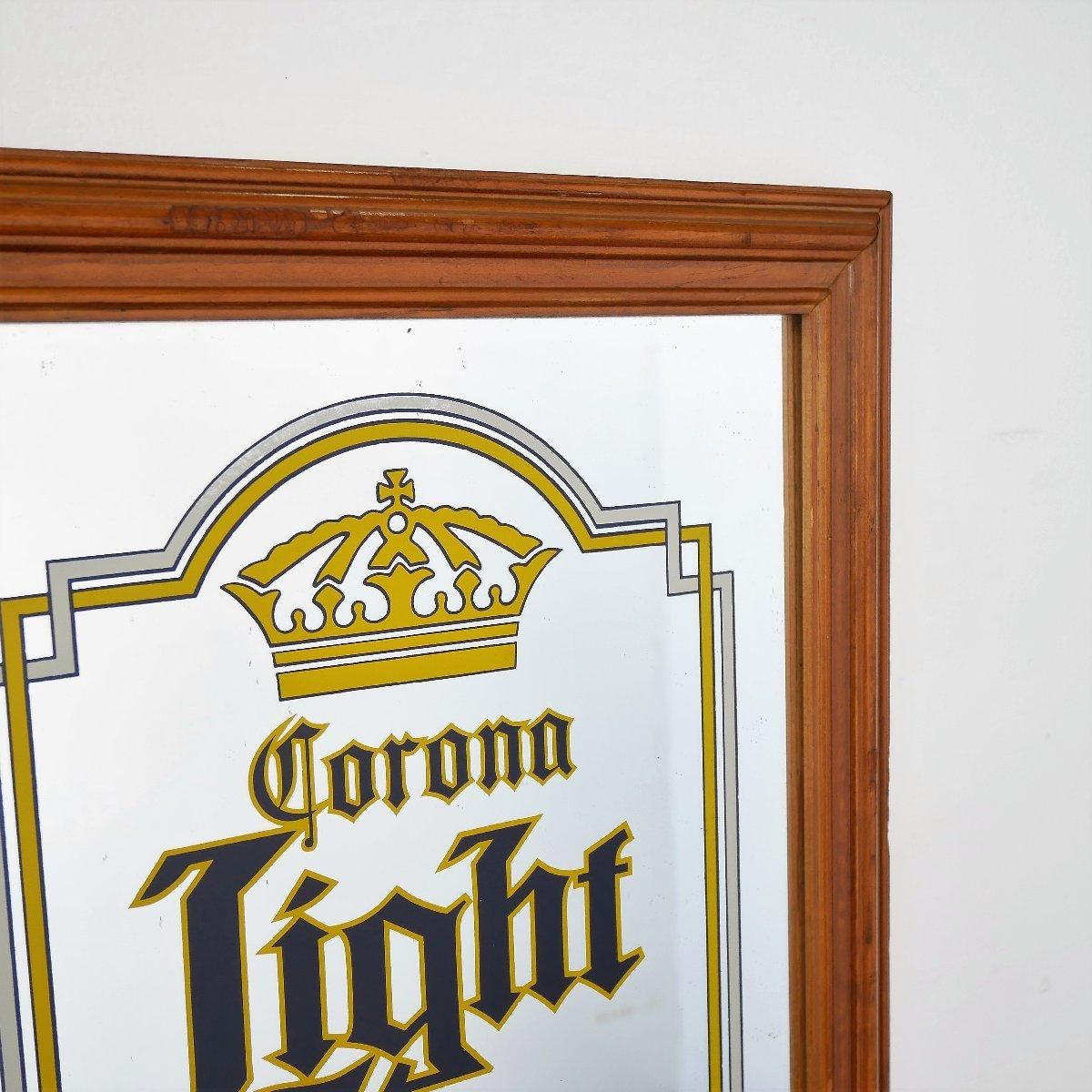 ヴィンテージ Corona Light パブミラー メキシコ コロナライト