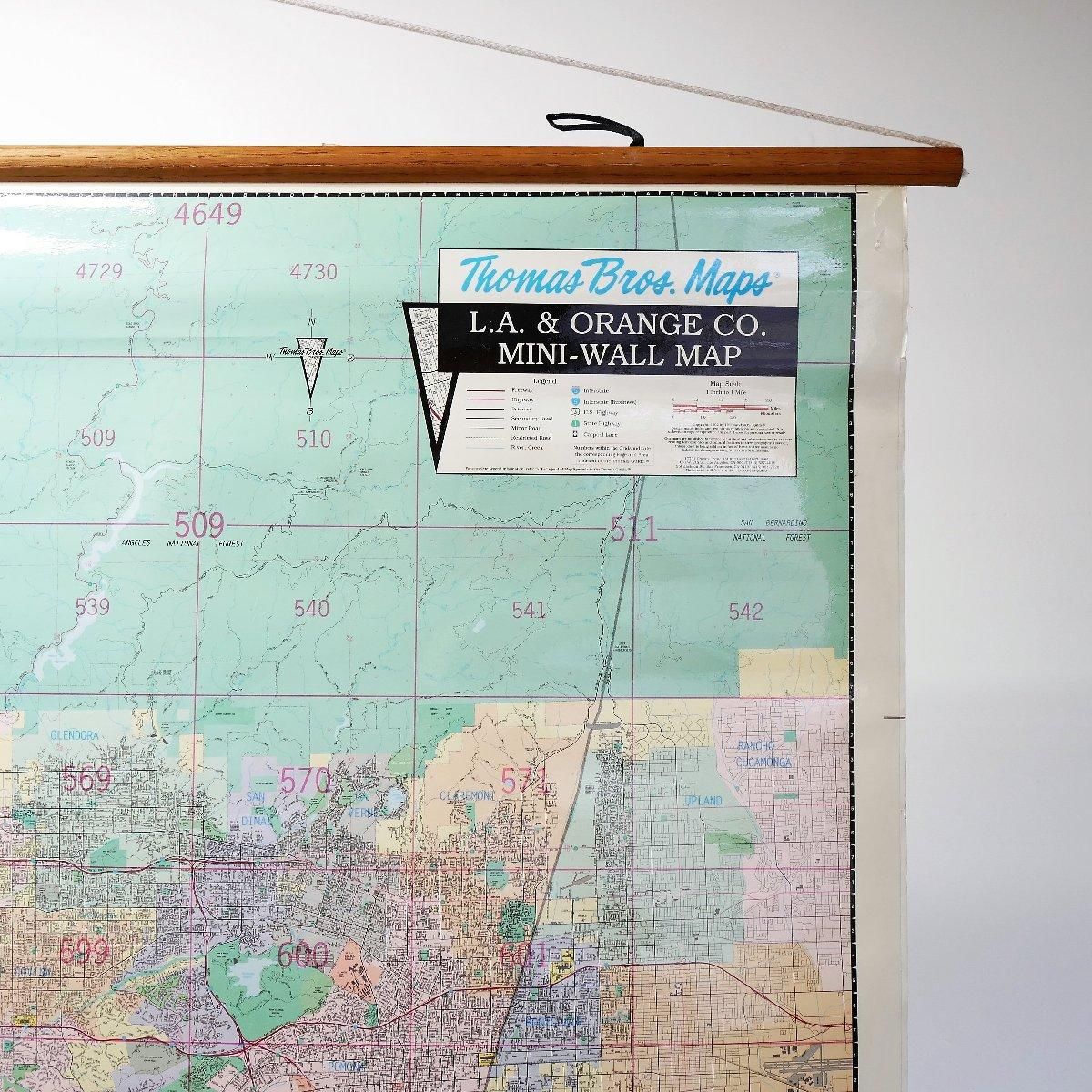 ロサンゼルス ヴィンテージ地図 MAP -通販-ローズボール