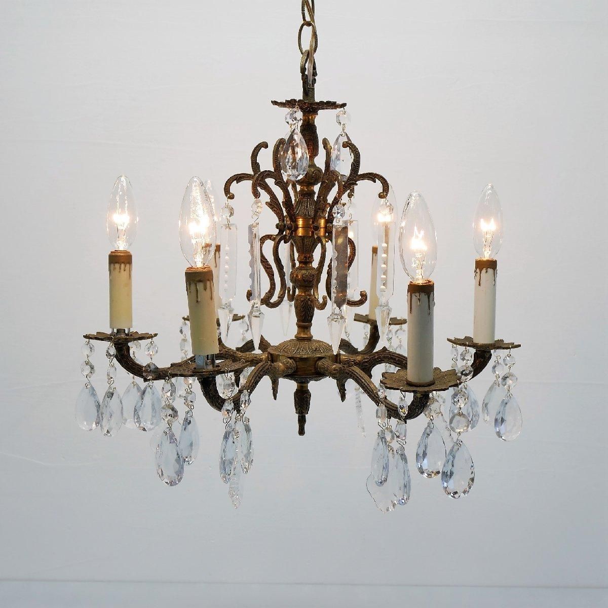 アメリカ　ヴィンテージ照明　シャンデリア シャンデリア アメリカ ヴィンテージ 吊り下げ照明 ペンダント