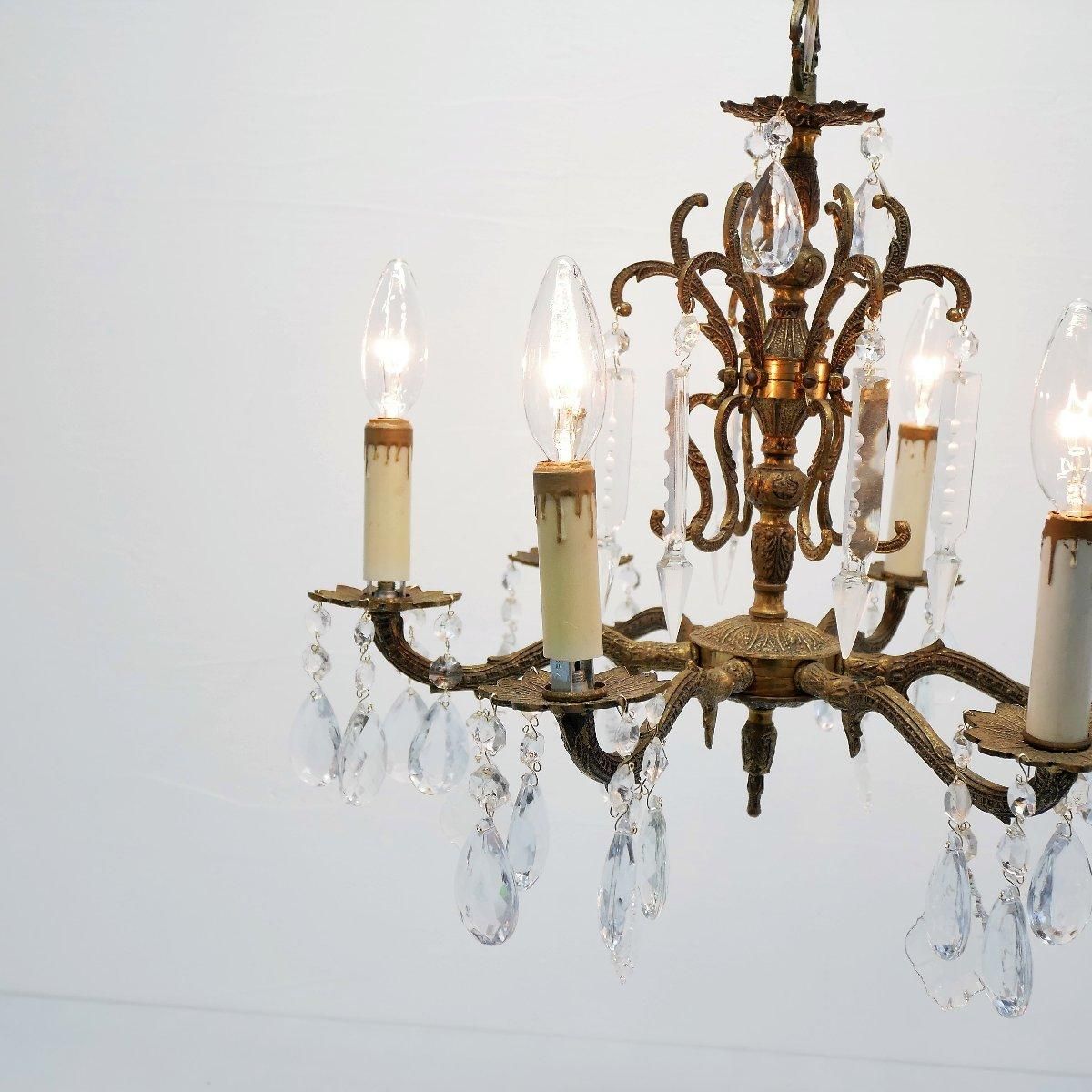 シャンデリア アメリカ ヴィンテージ 吊り下げ照明 ペンダントランプ