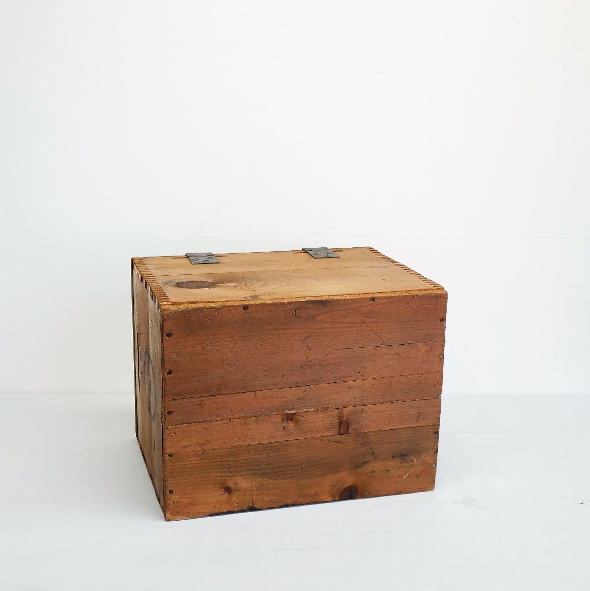 アメリカ ヴィンテージ 蓋つき木箱 ジャックダニエル ウッドボックス 