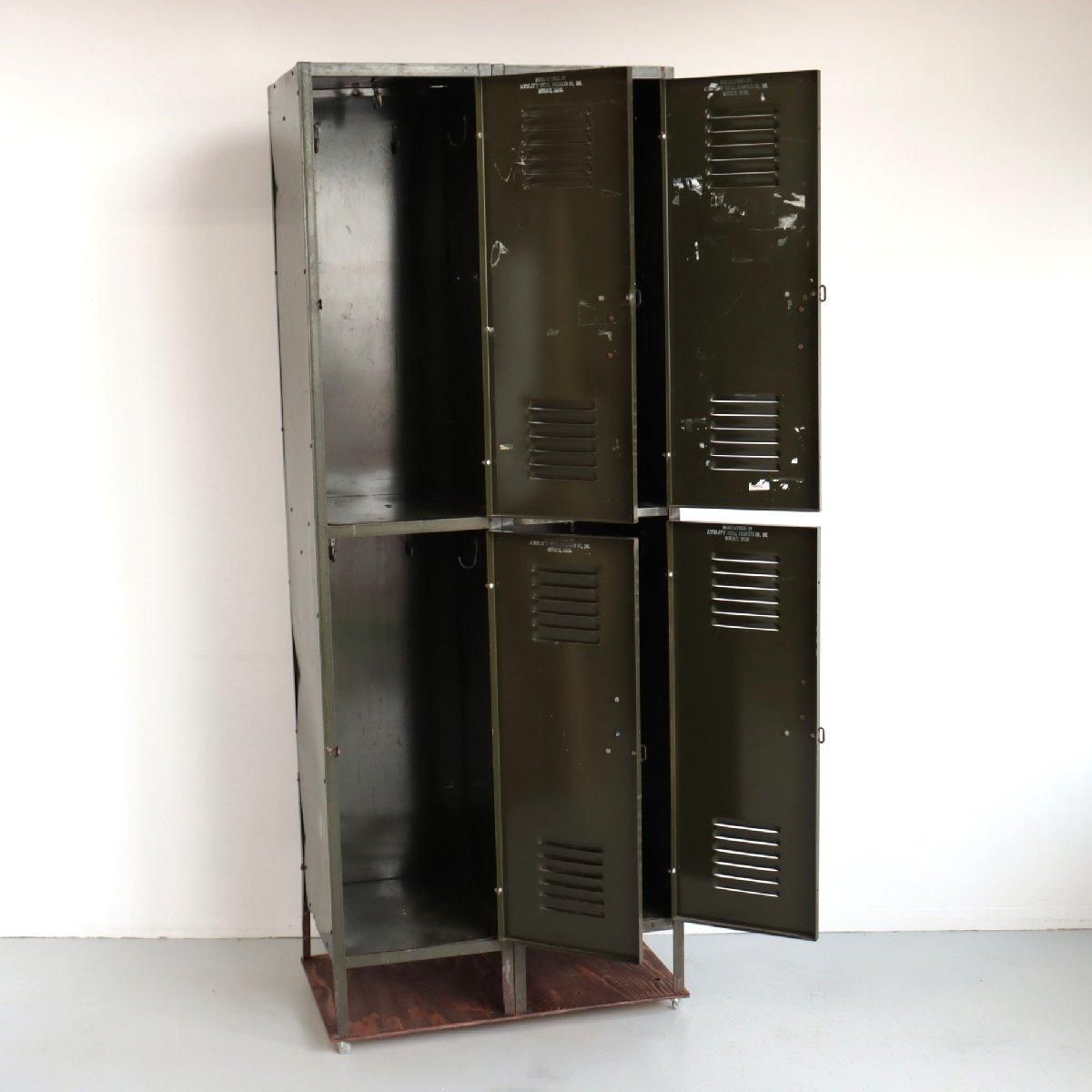 ヴィンテージ ロッカー スチール インダストリアル 店舗什器 アメリカ