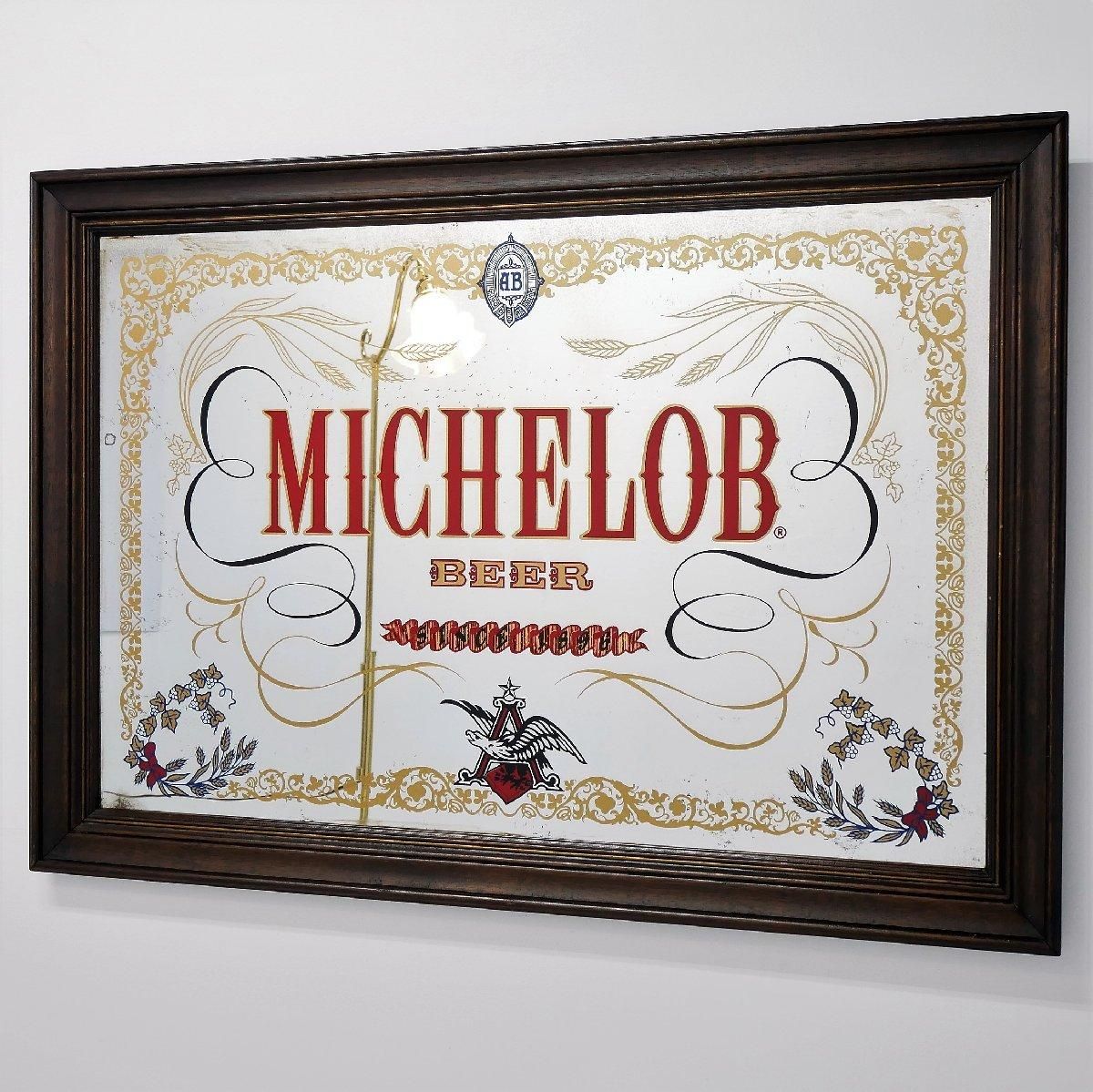 ヴィンテージ MICHLOB パブミラー アメリカ ビール ミケロブ