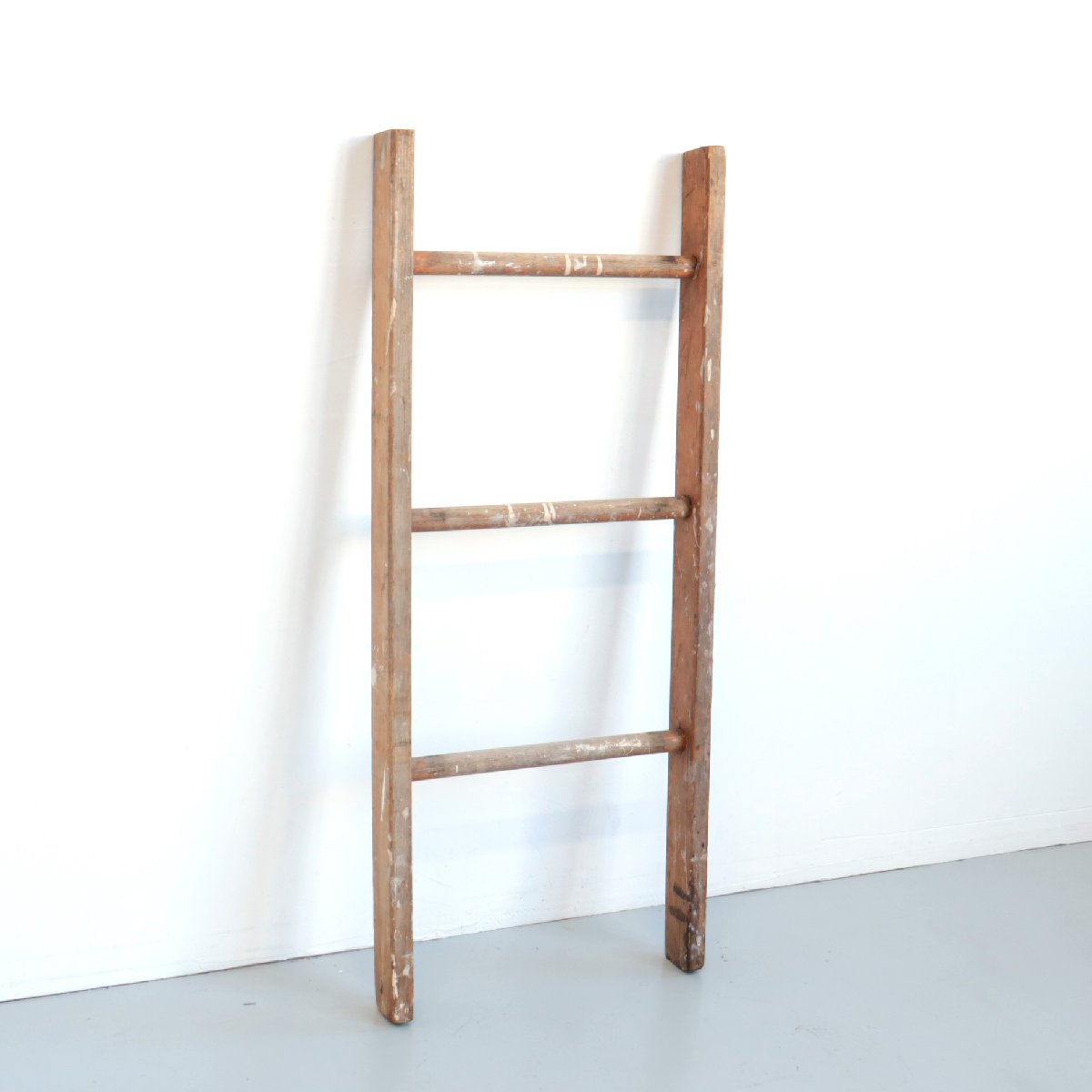 ヴィンテージ はしご ラック アメリカ 木製 梯子 ladder ラダー 店舗