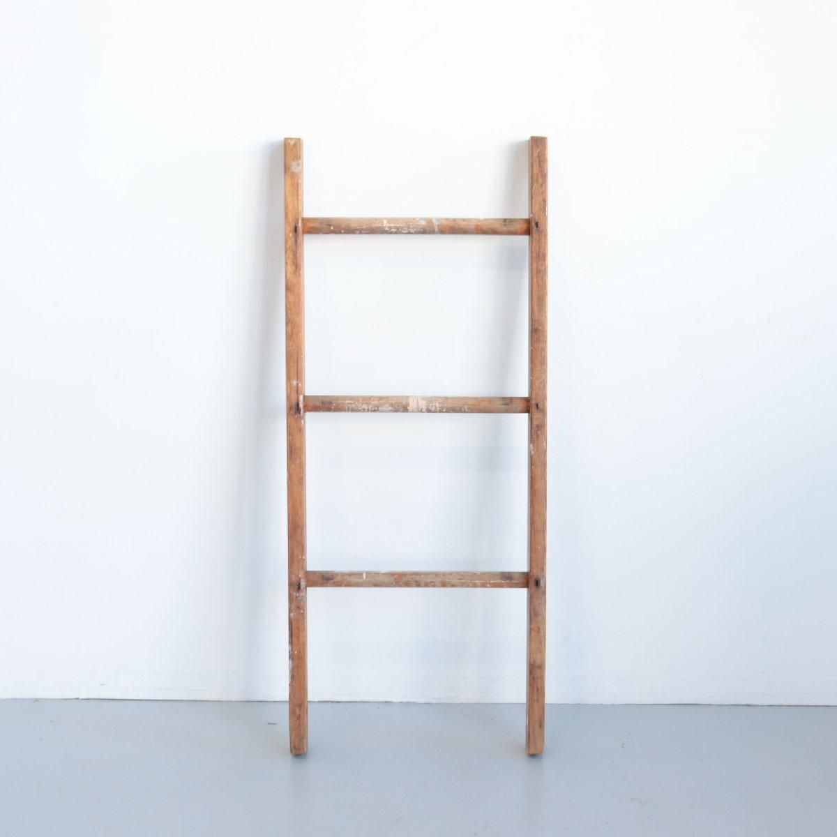 ヴィンテージ はしご ラック アメリカ 木製 梯子 ladder ラダー 店舗