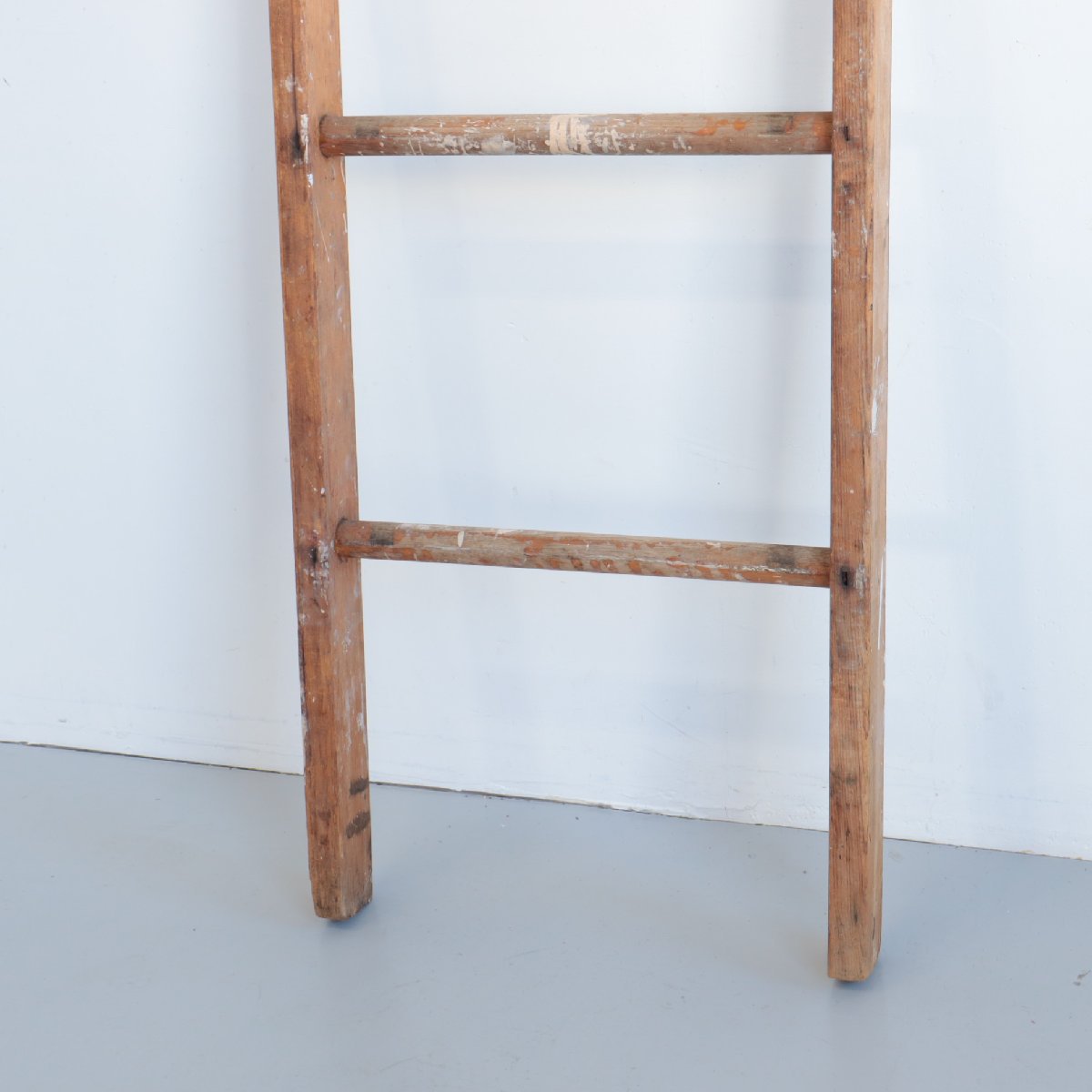 ヴィンテージ はしご ラック アメリカ 木製 梯子 ladder ラダー 店舗 