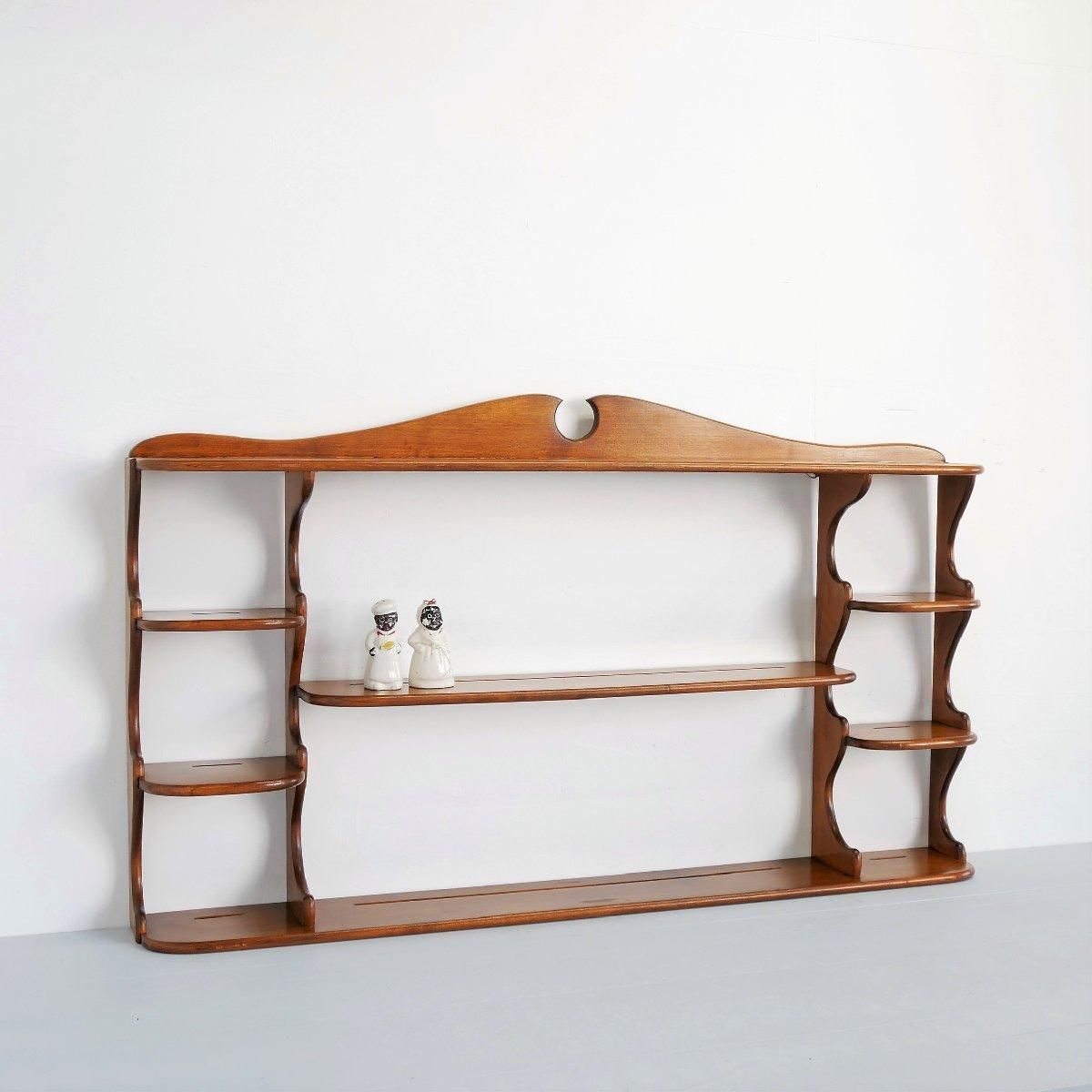 アメリカ アンティーク 壁掛け飾り棚 ウォールラック カントリー