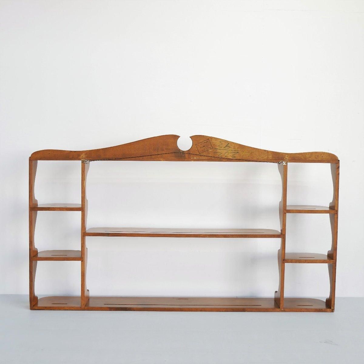 アメリカ アンティーク 壁掛け飾り棚 ウォールラック カントリー