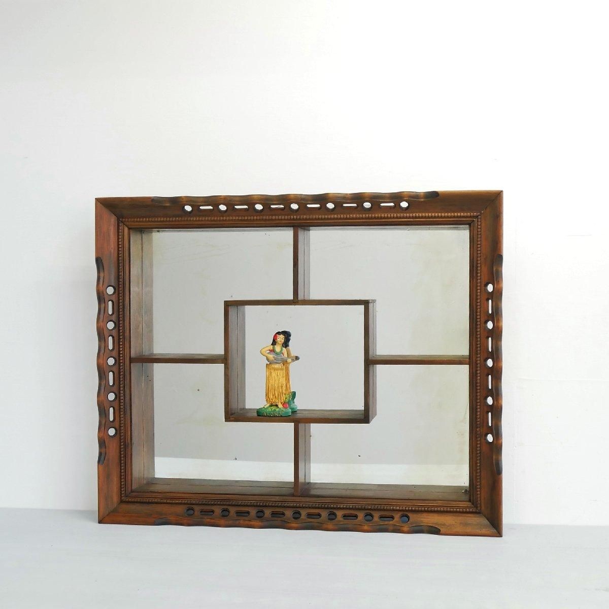 シャドーボックス ミッドセンチュリー 50's ロカビリー アメリカ シャドーボックス フィフティーズ ミッドセンチュリー 飾り棚