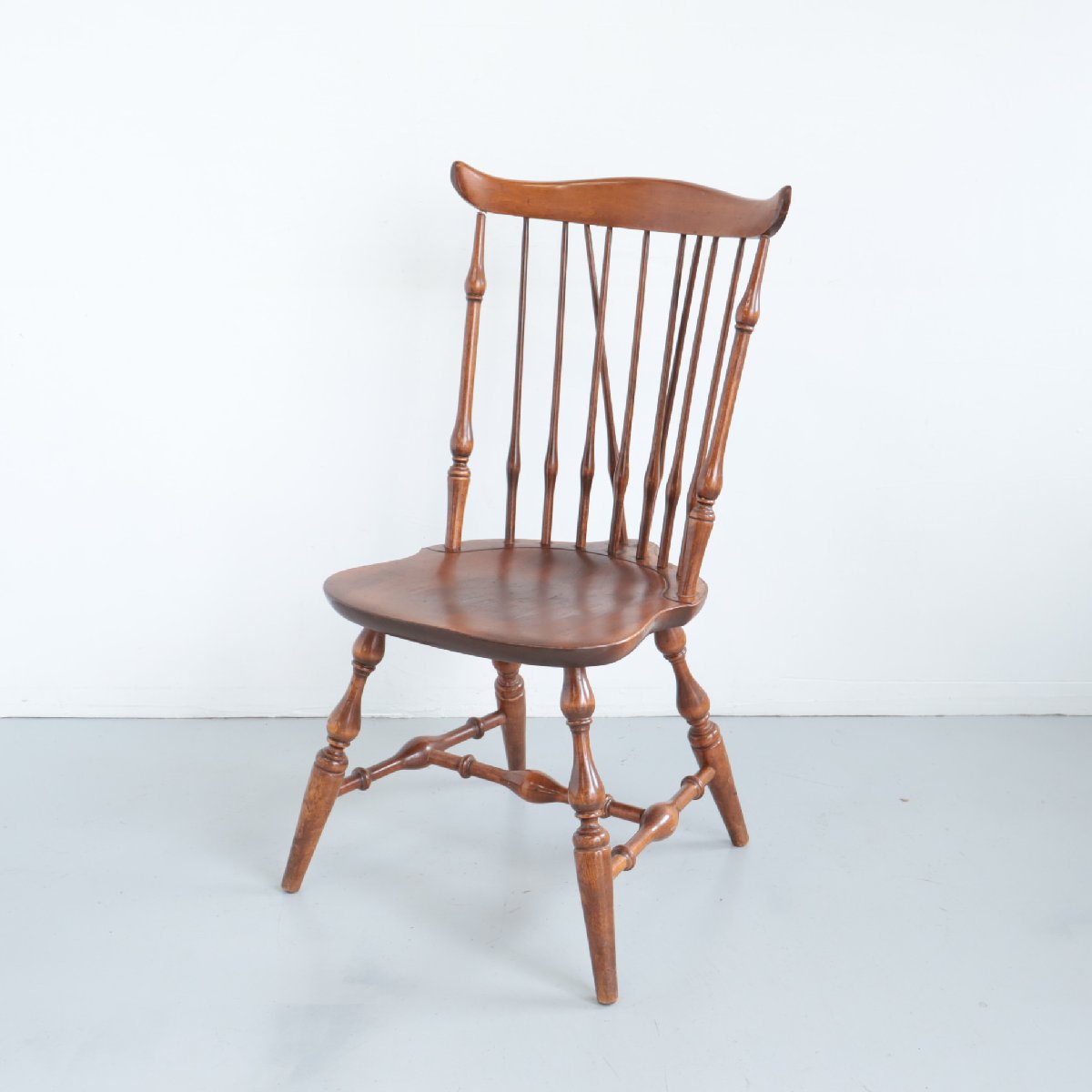 【オールド椅子】ウィンザーチェア　木製　　　ダイニングチェア　レトロ　ビンテージ
