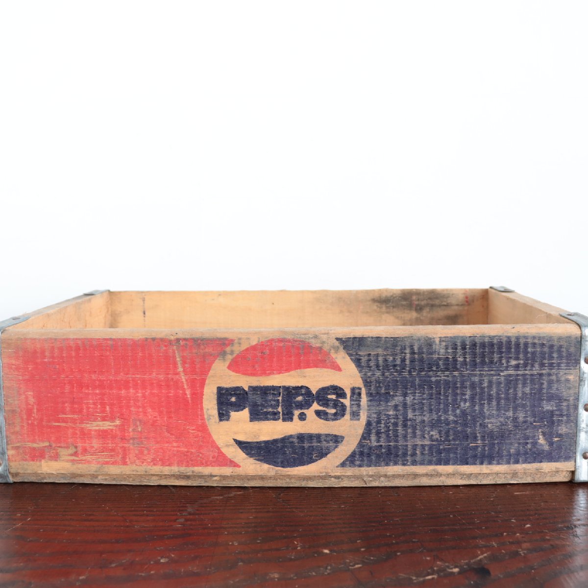 PEPSI ヴィンテージ 木箱 アメリカ ウッドボックス ペプシ 運搬箱 収納 