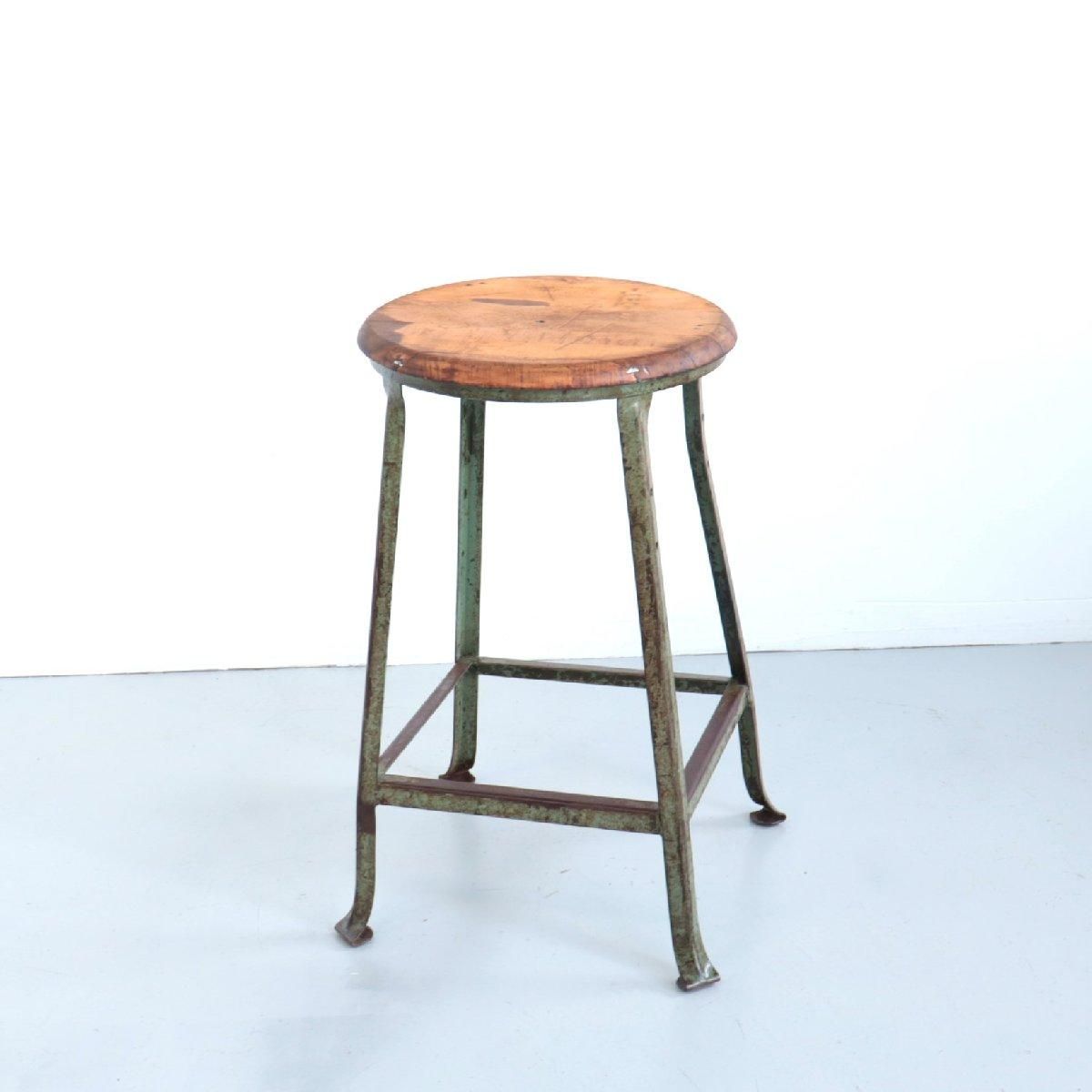 ヴィンテージ インダストリアルスツール アメリカ ファクトリーチェア