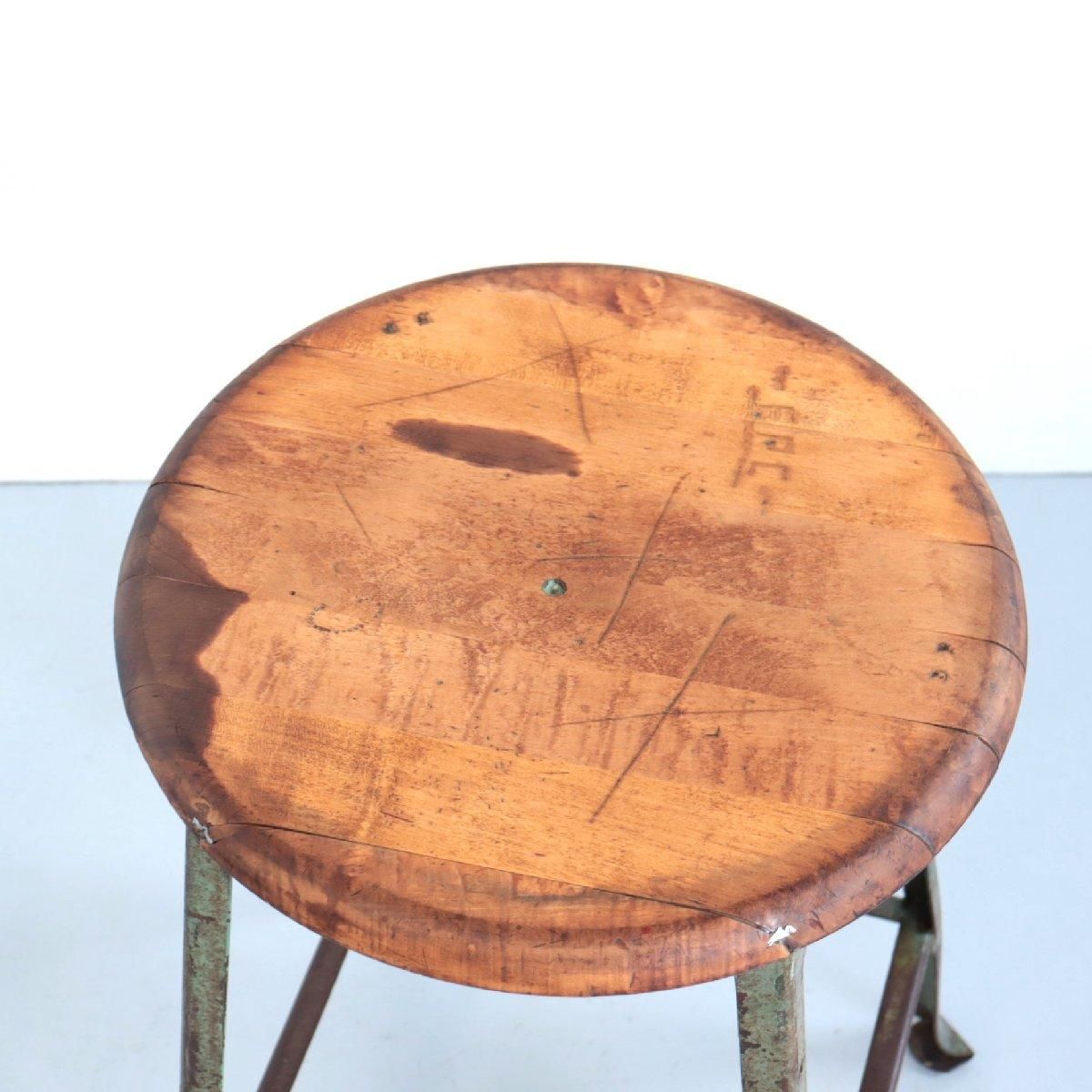 ヴィンテージ インダストリアルスツール アメリカ ファクトリーチェア