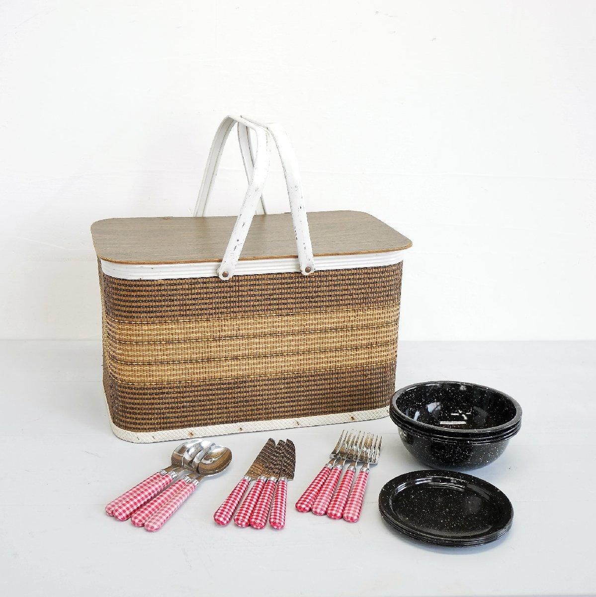 アメリカヴィンテージ バック USA かごバック 1978 USA vintage】bank