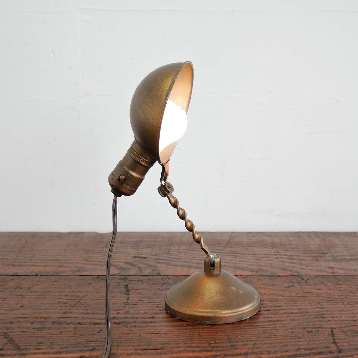 アメリカ ヴィンテージ ミニデスクランプ アンティーク照明