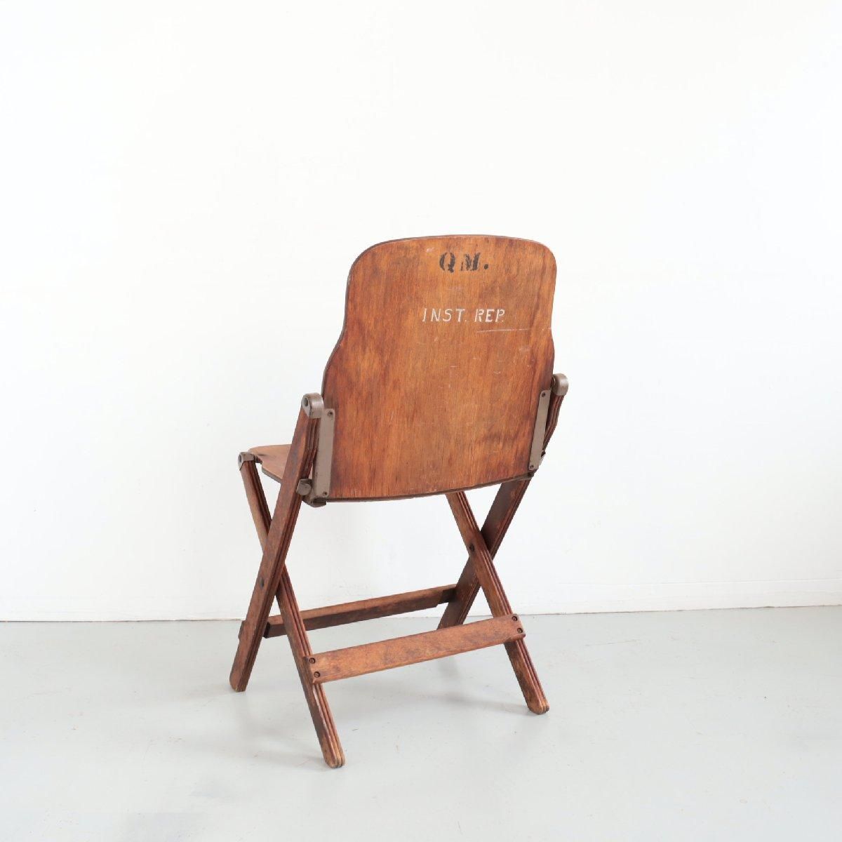 1940年代　イギリス　フォールディングチェア　アンティーク/ヴィンテージ フォールディングチェア｜アンティーク家具・照明の専門店