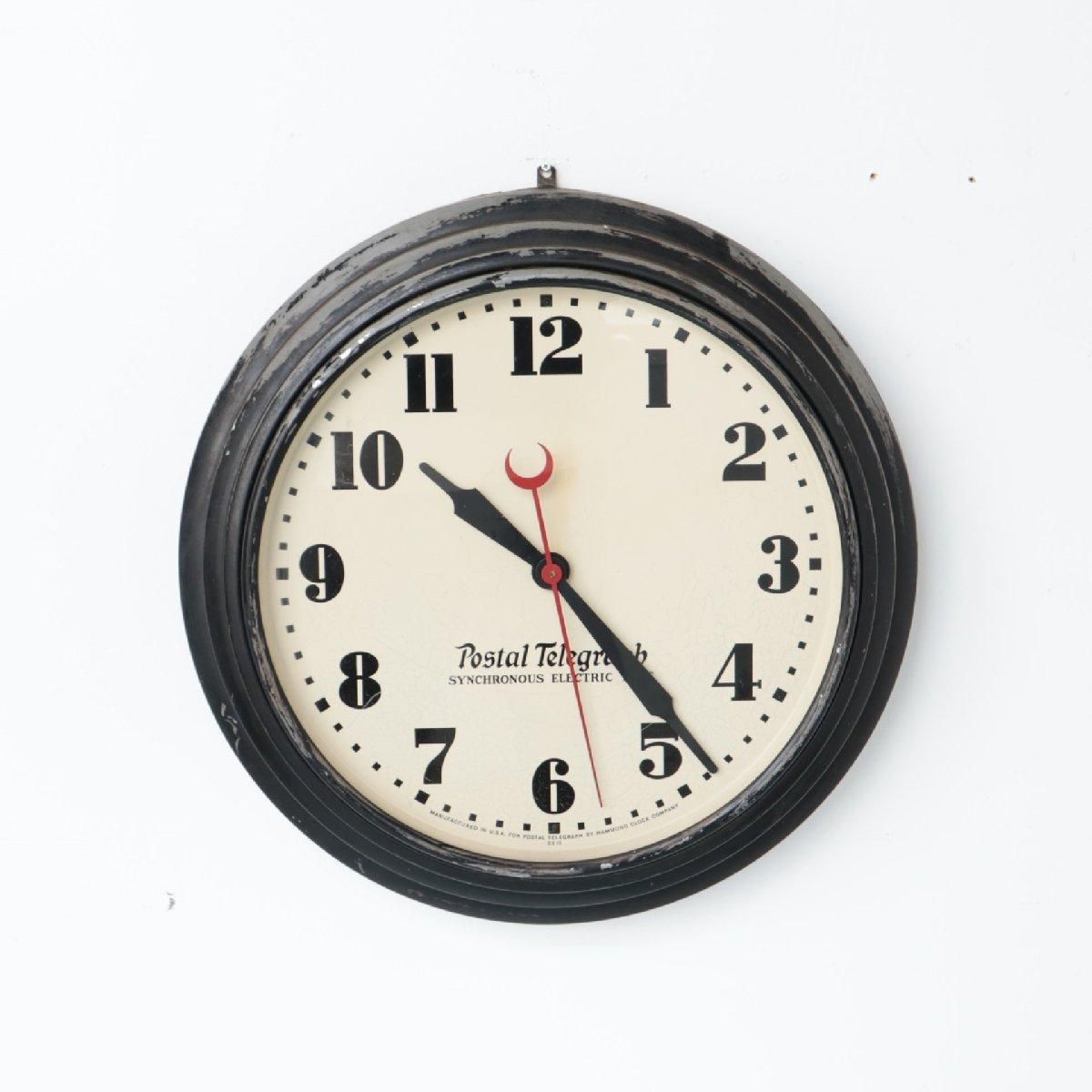 30s 大型 時計 スクールクロック アメリカ USA 壁掛け時計