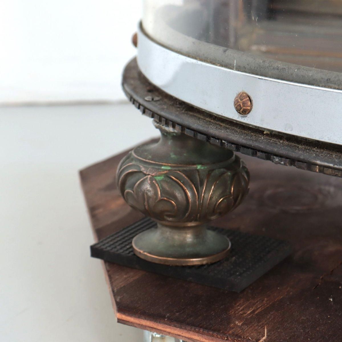 アンティーク ガラスショーケース アメリカ -通販-ローズボール