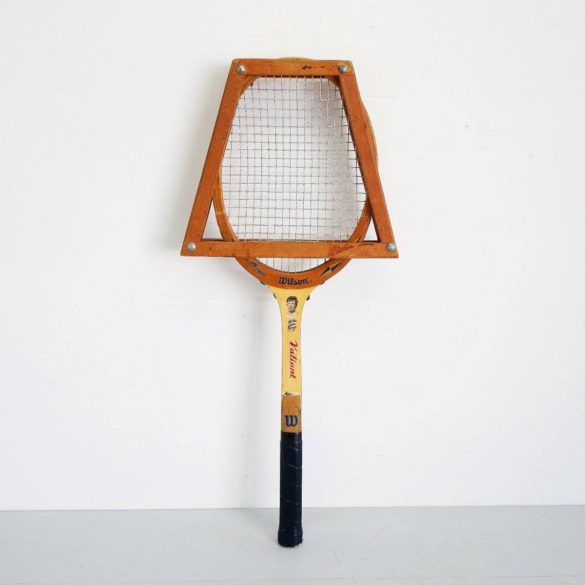 アメリカ ヴィンテージ テニスラケット Wilson 木製 スポーツ