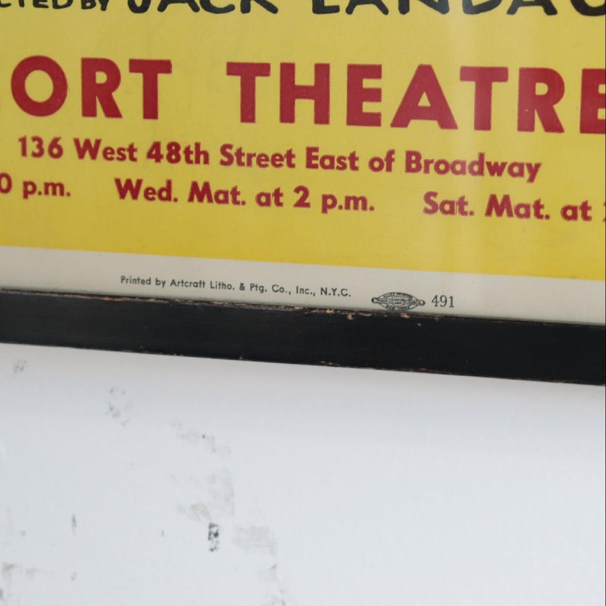 ヴィンテージ ポスター 額装 アメリカ 広告 ディスプレイ アンティーク